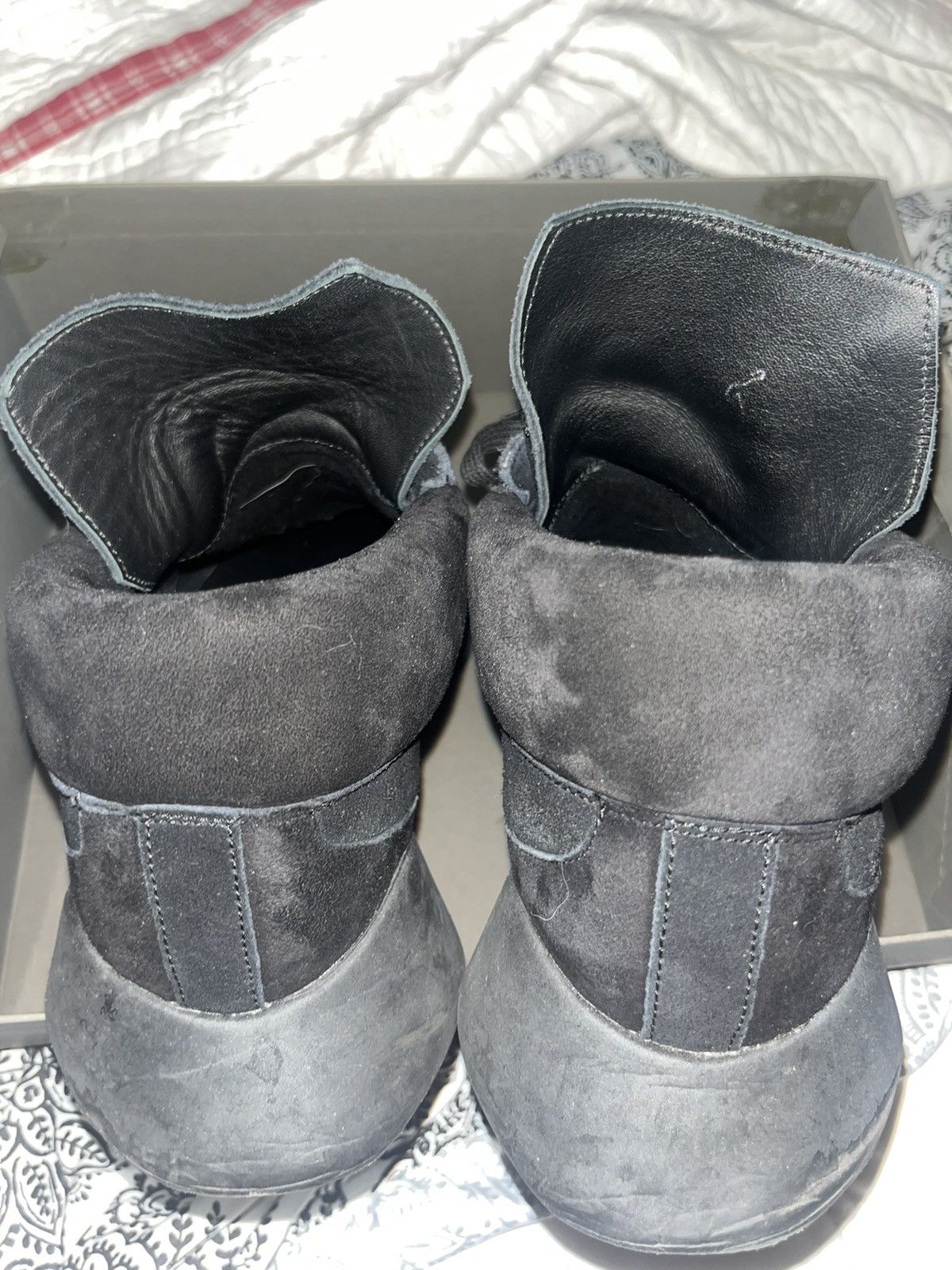 Adidas × Rick Owens Rick Owens Triple Black Runners Size US 10 / EU 43 - 16 Thumbnail