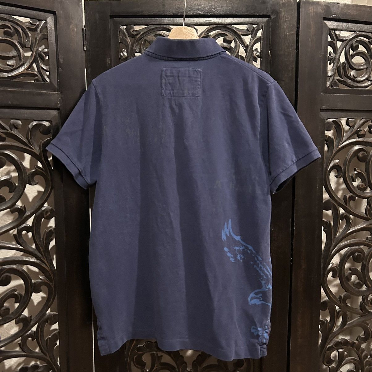 Vintage Y2K American Eagle Polo Size US L / EU 52-54 / 3 - 2 Thumbnail
