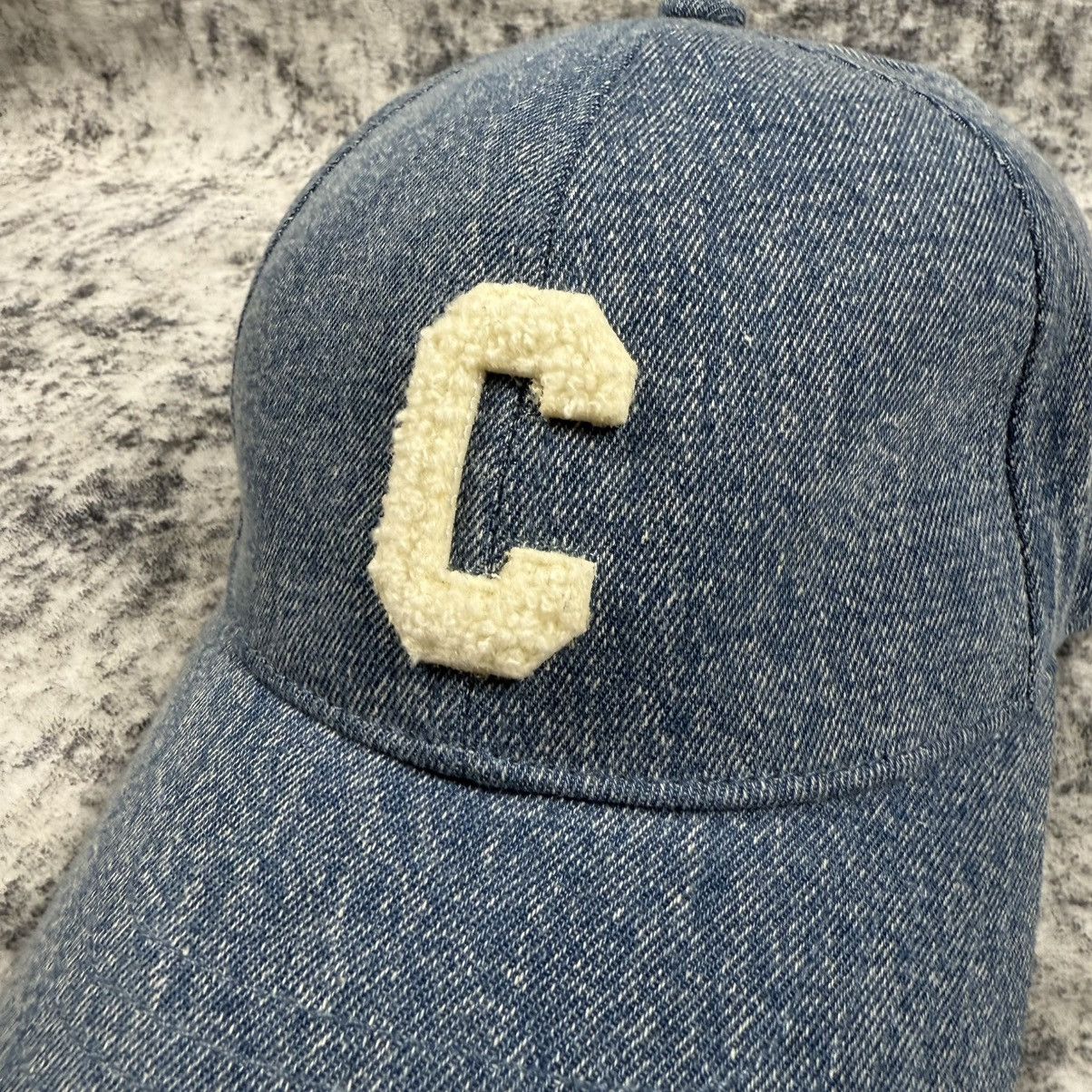 Celine Celine C Logo ‘Blue’ Denim Baseball Cap Size ONE SIZE - 2 Thumbnail