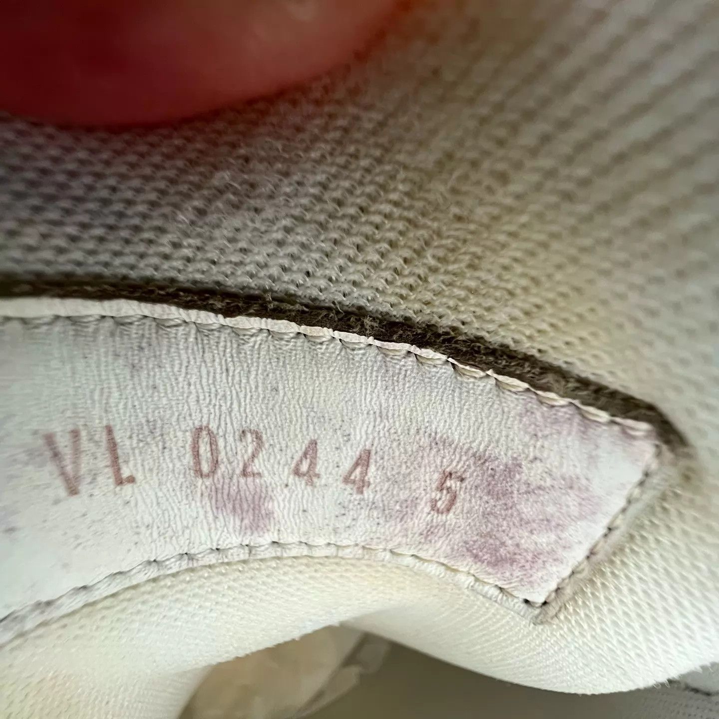Louis Vuitton LV Trainer White & Blue Denim 5/39 Original Box Size US 6 / EU 39 - 5 Thumbnail