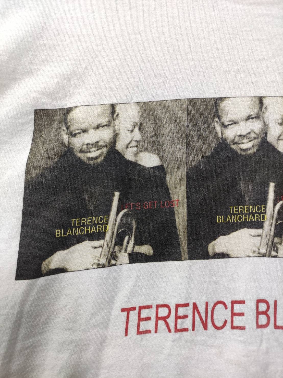 Band Tees Vtg 00's Terence Blanchard " Let's Get Lost " Album Promo Size US L / EU 52-54 / 3 - 4 Thumbnail