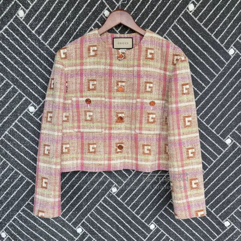 Gucci Gucci GG jacquard short coat Size XS / US 0-2 / IT 36-38 - 1 Thumbnail