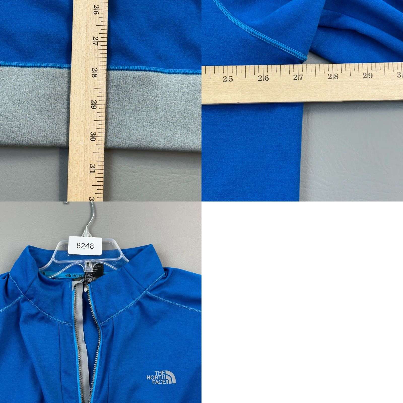 The North Face The North Face Jacket Mens 2XL Blue Full Zip Mountain Outdoor Athletic Hiking Casual Fall Winter Spring Sports Pockets Regular Mens Size US XXL / EU 58 / 5 - 10 Thumbnail