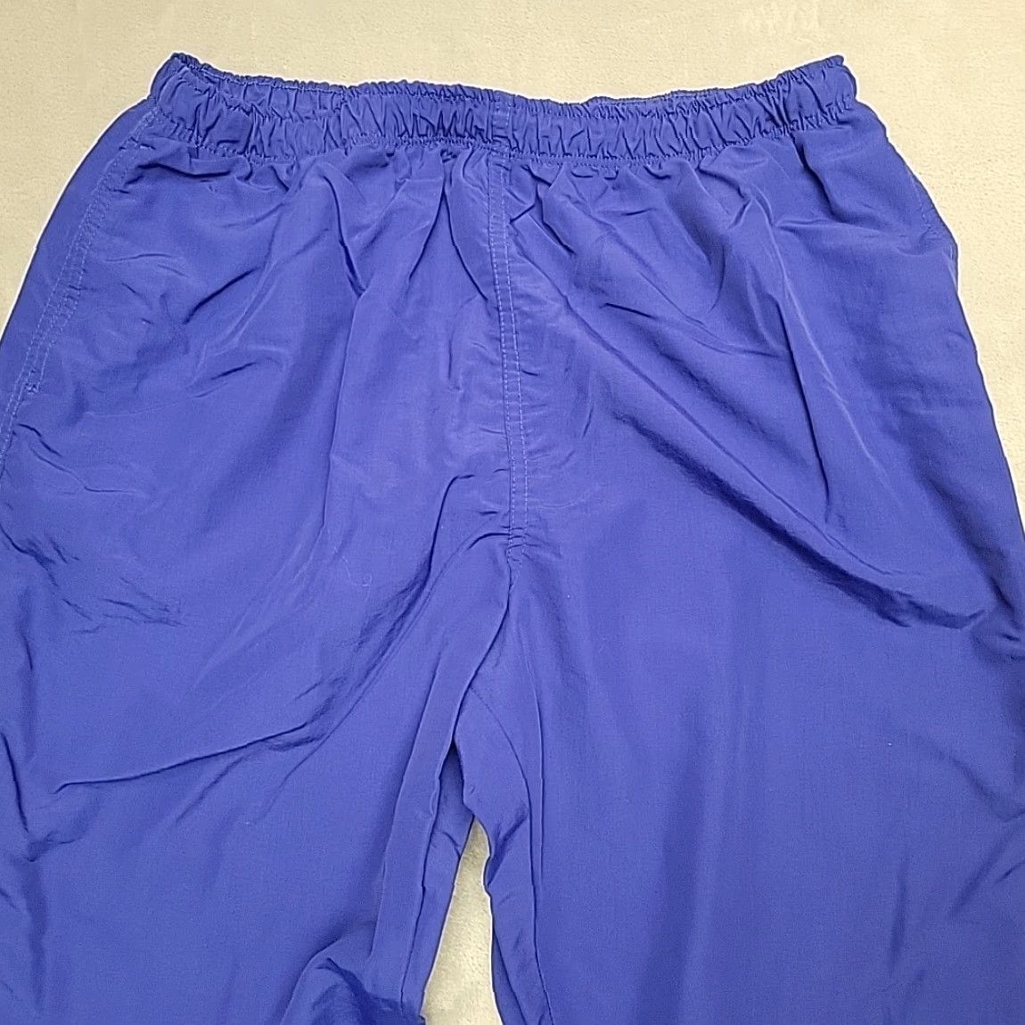 Lands' End VINTAGE Lands' End Track Pants Womens 20 Blue Windbreaker Jogger Pants Wind Resistant Nylon USA Y2K Mens Womens Size 42" / US 20 - 3 Thumbnail