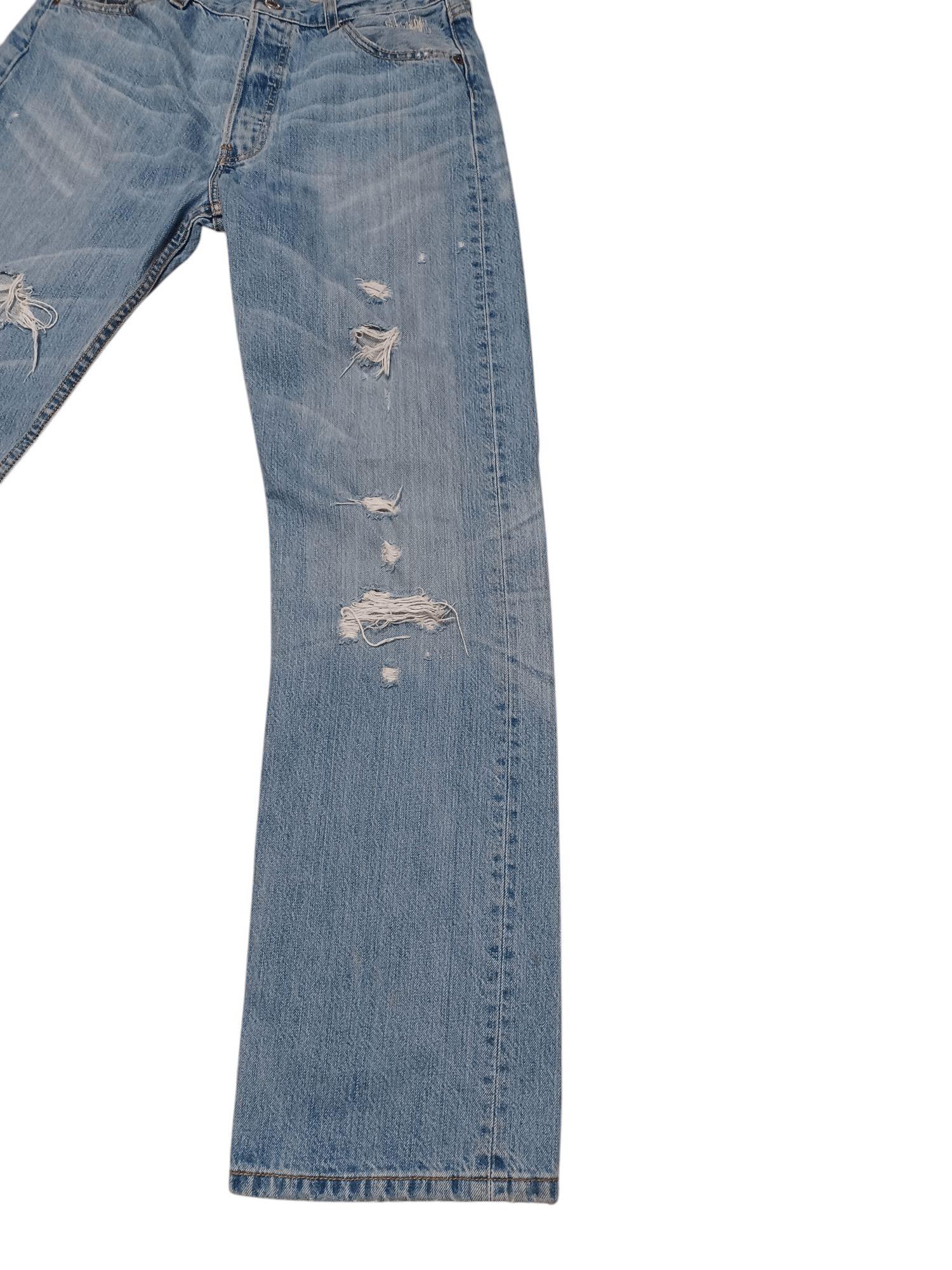 Levi's Vintage Clothing LEVIS DISTRESSED VINTAGE MADE IN HUNGARY W30 L32 JEANS DENIM Size US 30 / EU 46 - 3 Thumbnail