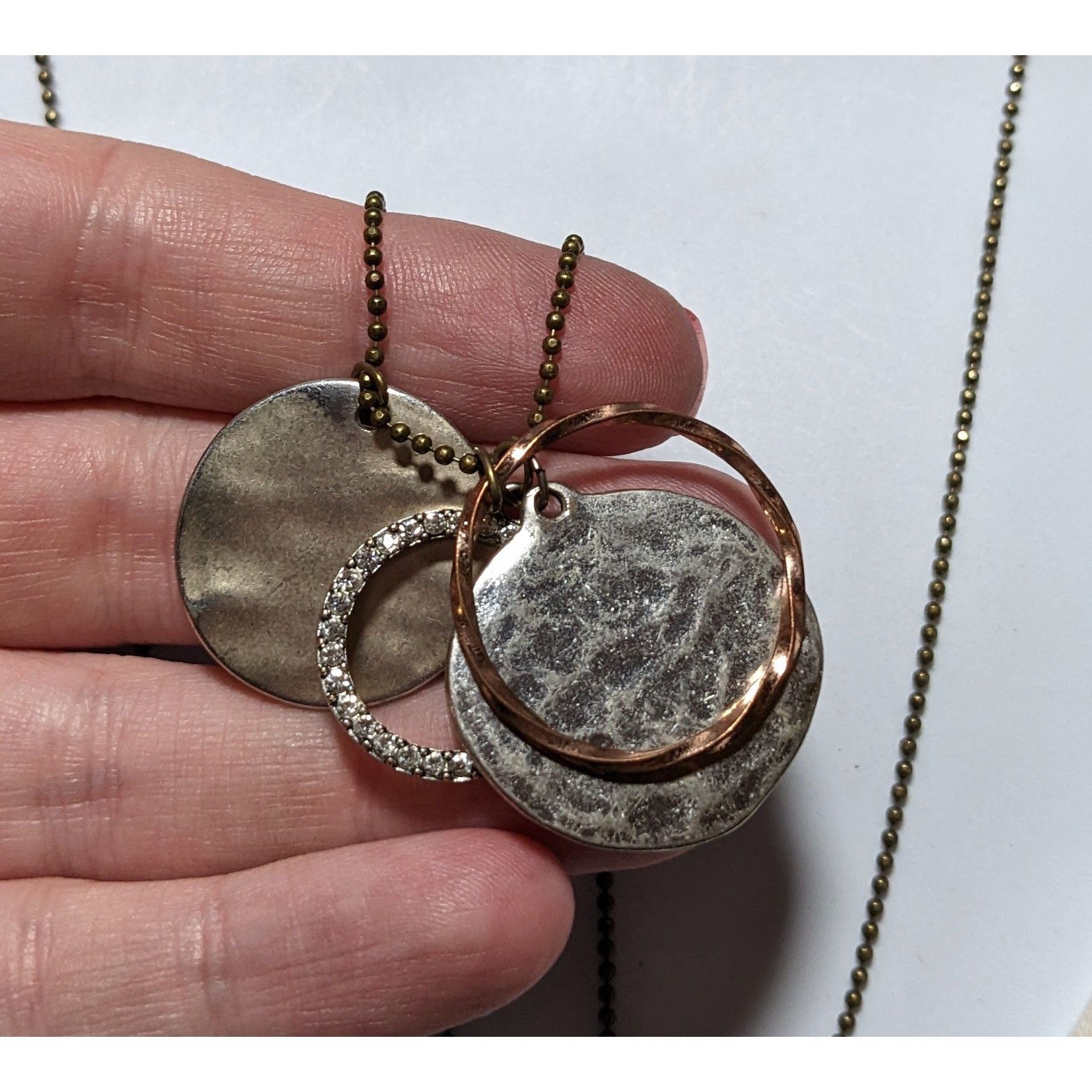 American Eagle Outfitters American Eagle Outfitters Brutalist Charm Necklace Size ONE SIZE - 5 Thumbnail