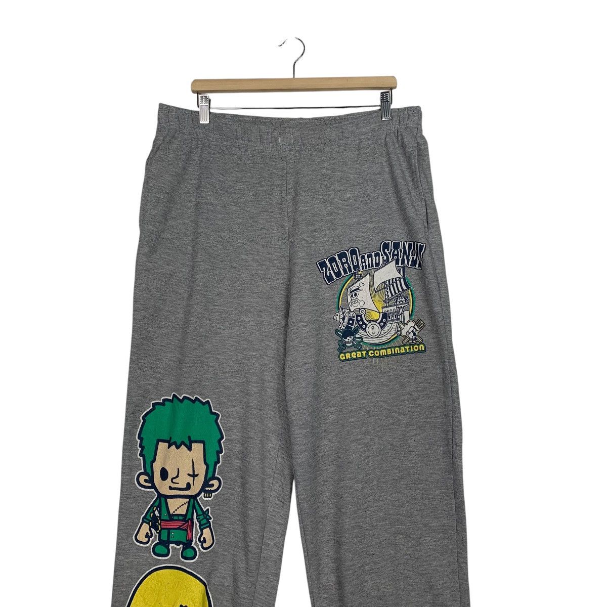 Japanese Brand One Piece Big Print Sweatpant Size US 33 - 3 Thumbnail