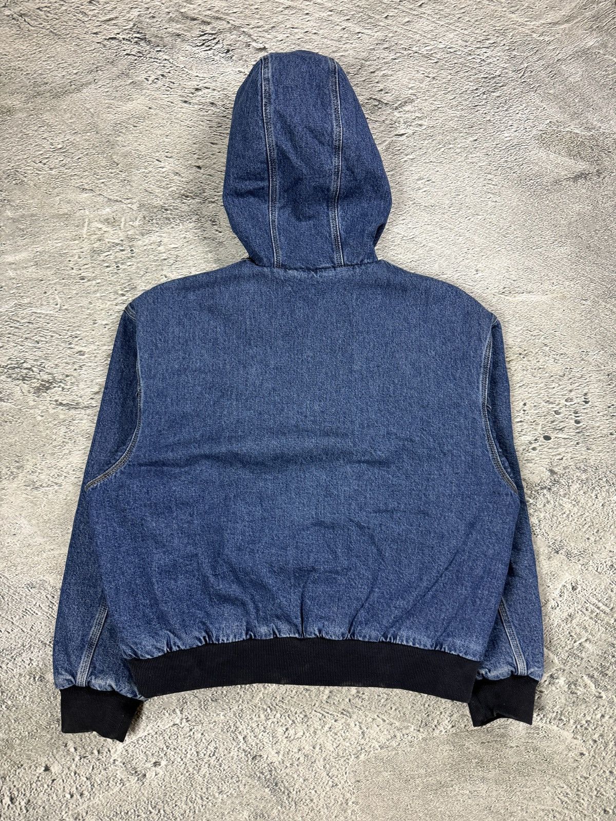 Carhartt Carhartt Active Jacket Denim vintage blue sherpa Size US M / EU 48-50 / 2 - 2 Thumbnail