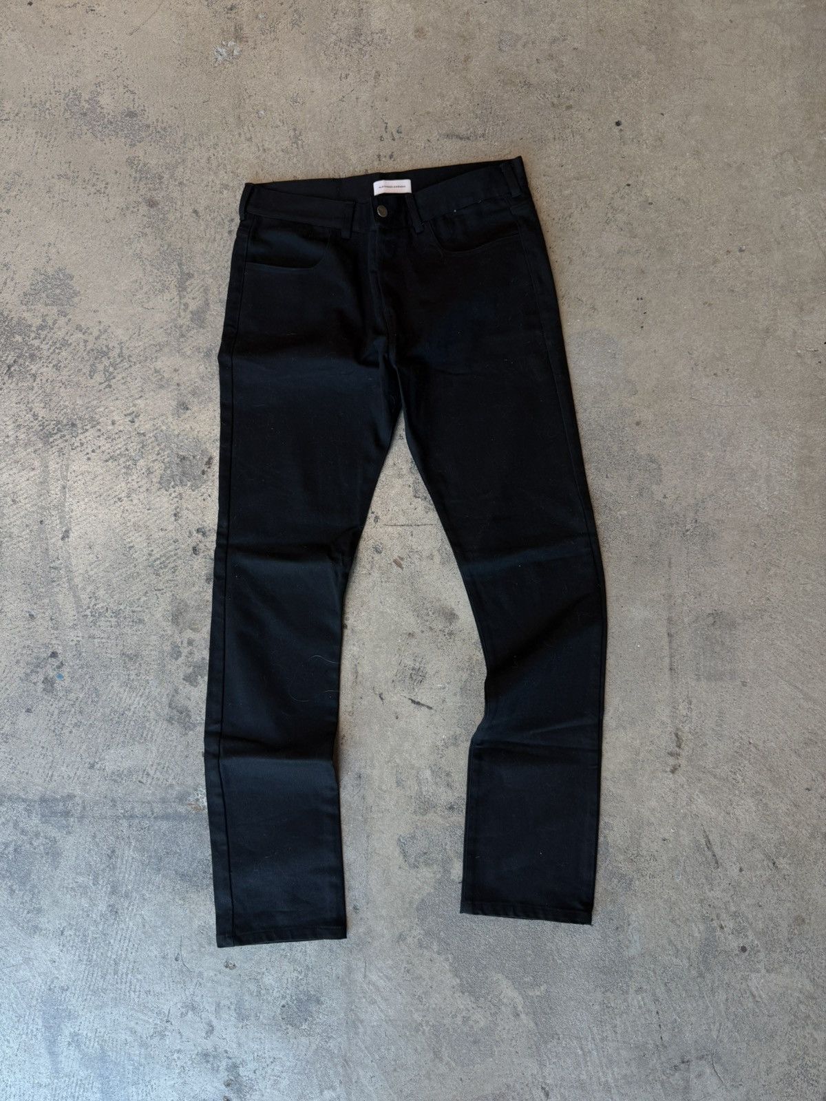 ALEXANDER DIGENOVA Alexander Digenova Black Slim Jeans Size US 32 / EU 48 - 1 Thumbnail