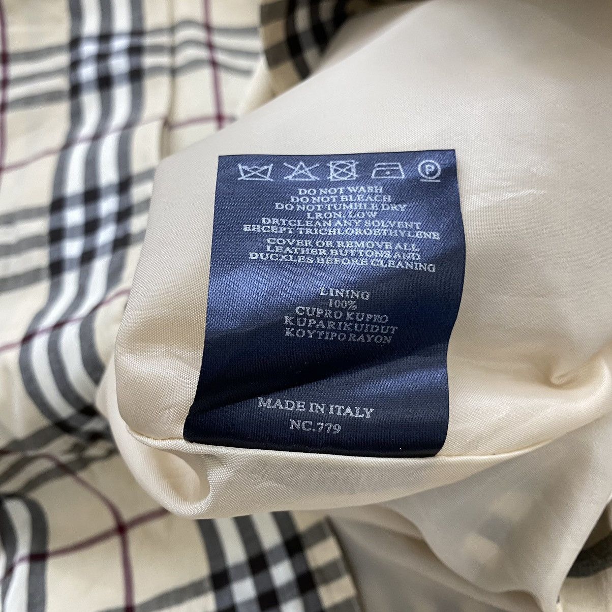 Burberry Vintage BURBERRYS LONDON Italy Nova Check Tartan Parka Coat Size US M / EU 48-50 / 2 - 9 Thumbnail
