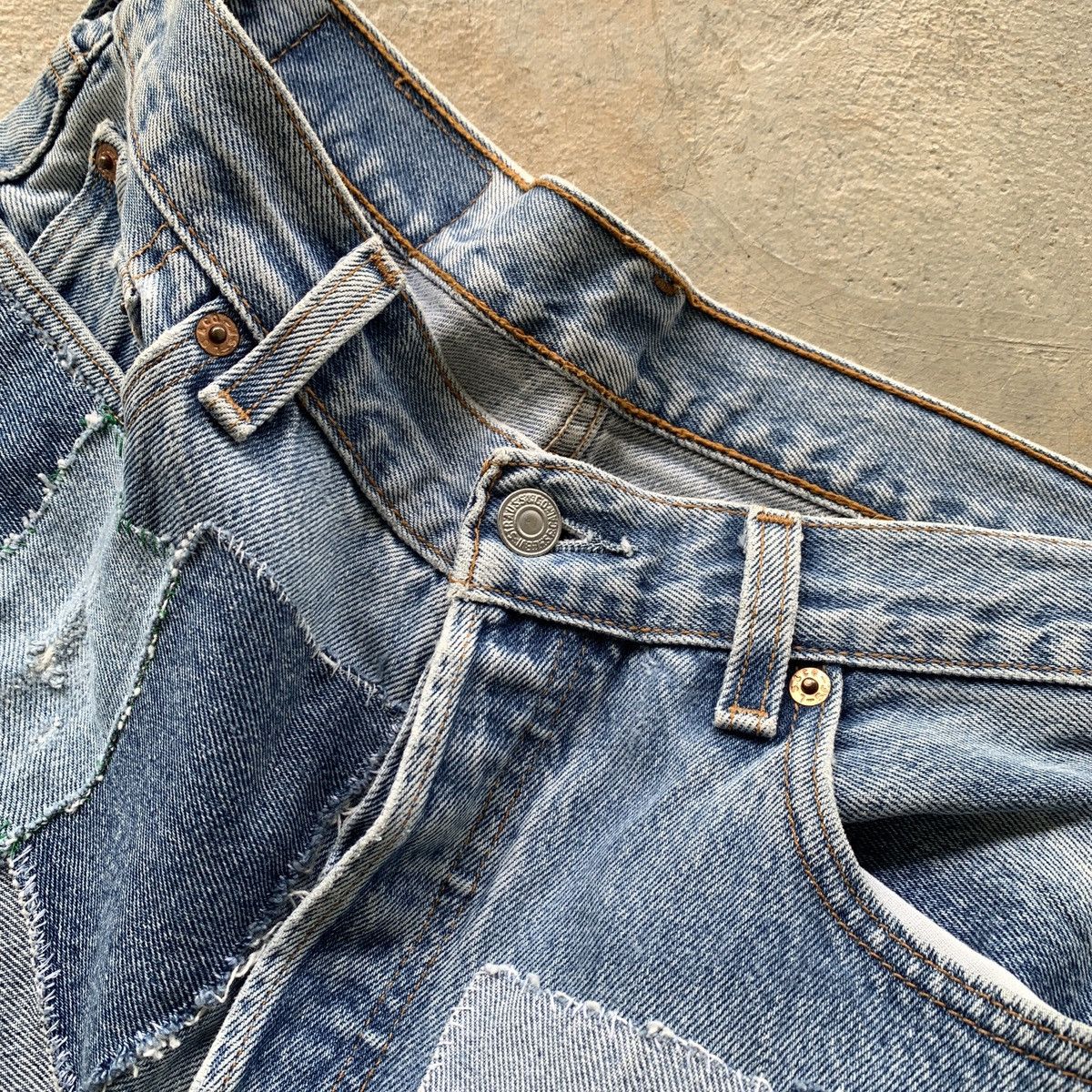 Junya Watanabe × Levi's ‼️BINDING NOW‼️Patchwork Jeans Size 30" / US 8 / IT 44 - 4 Thumbnail