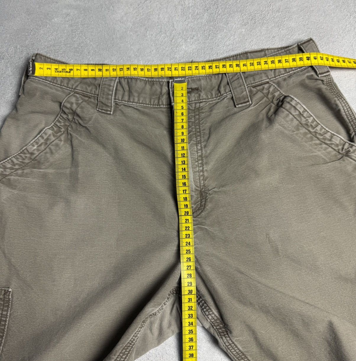 Carhartt × Vintage Carhartt Vintage 90s Straight Faded Carpenter Pants sz 34/30 Size US 34 / EU 50 - 14 Thumbnail