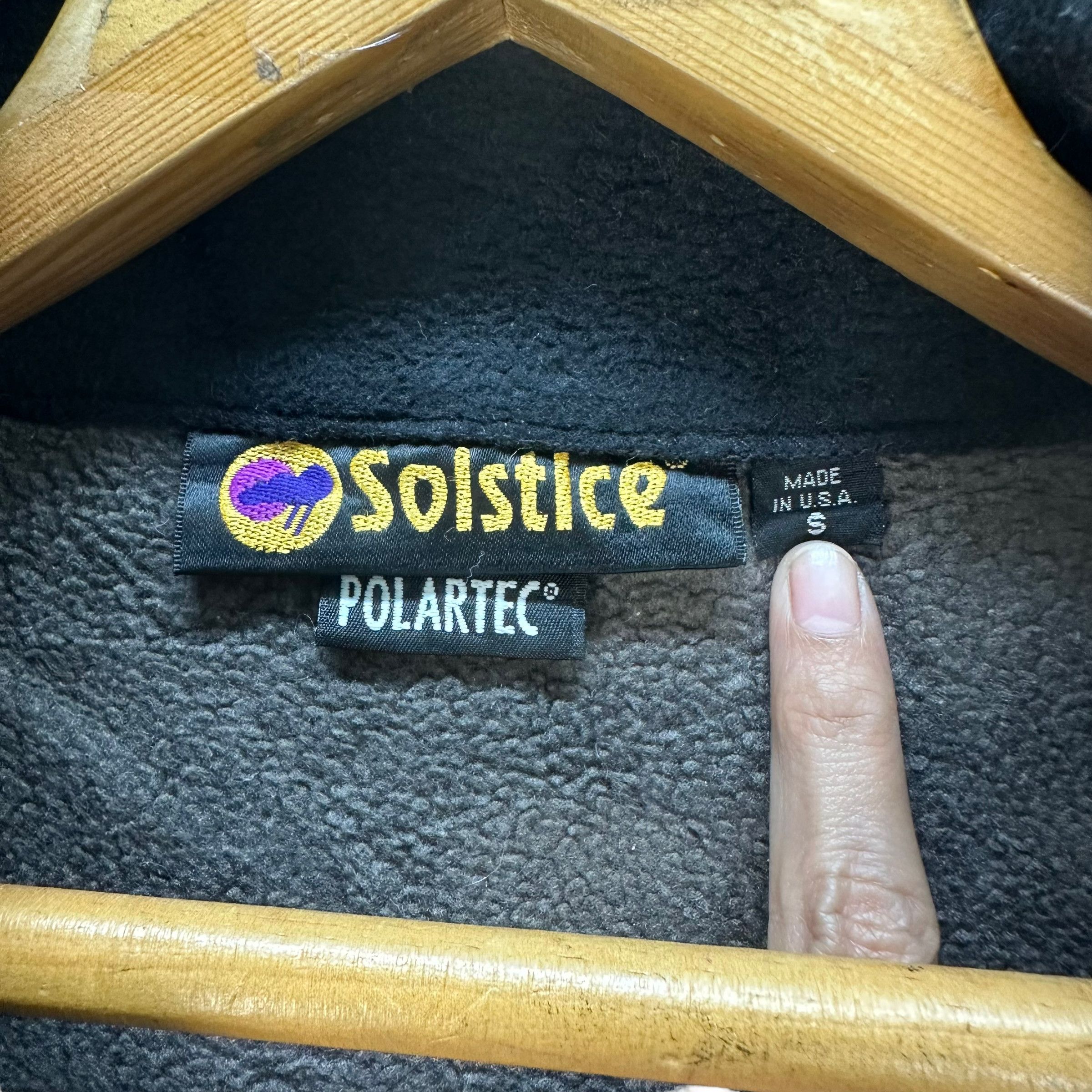 Polartec VINTAGE SOLSTICE FLEECE JACKET #8137-205 Size US S / EU 44-46 / 1 - 8 Thumbnail
