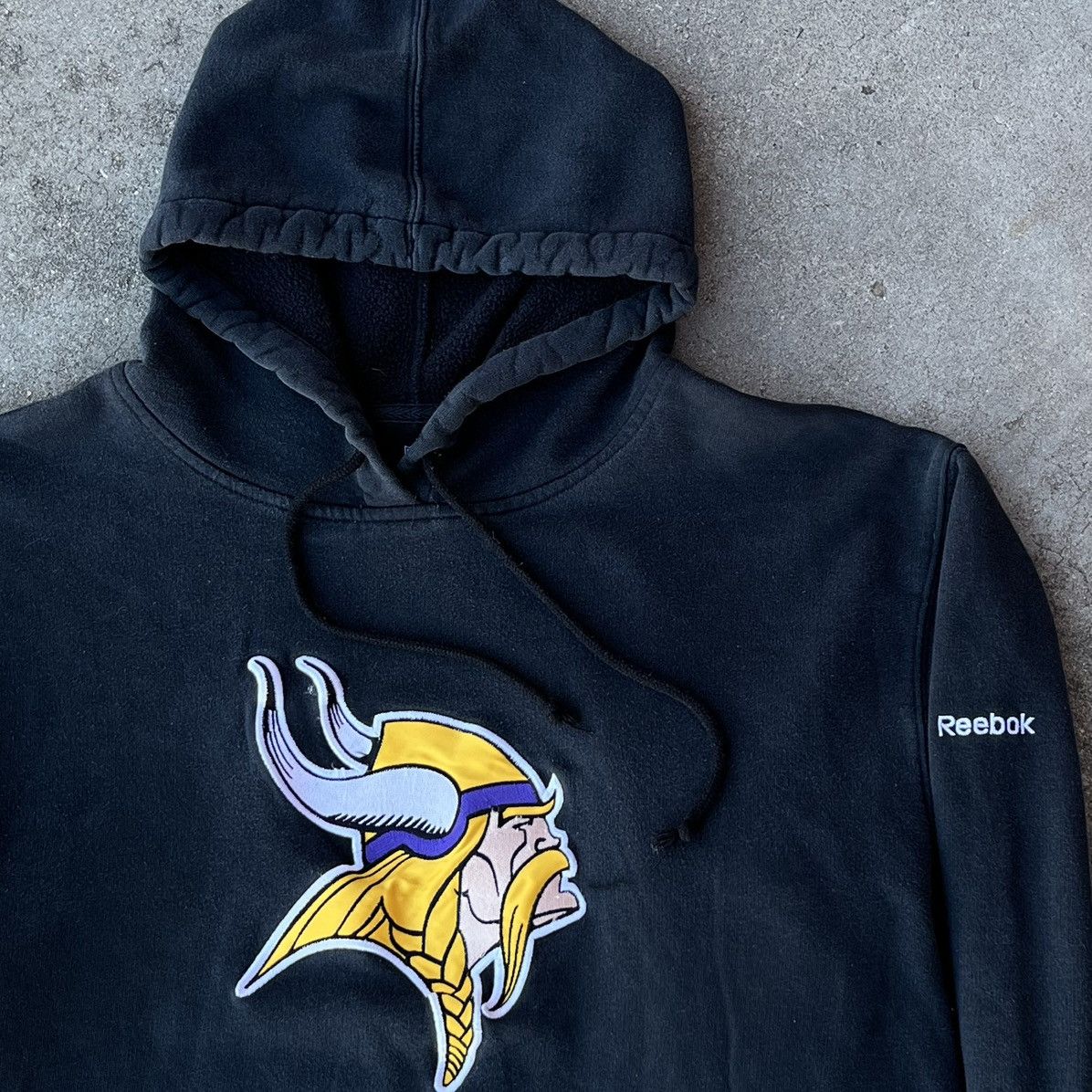 NFL × Reebok Reebok x Minnesota Vikings Essential Logo Hoodie Sz L Size US L / EU 52-54 / 3 - 2 Thumbnail