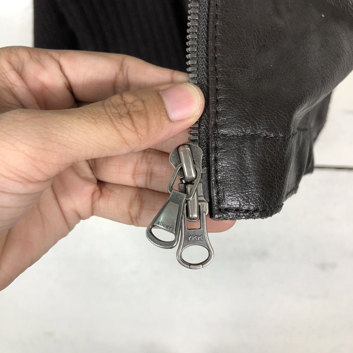 Japanese Brand Parachute Bondage Biker Jacket Allegri Issey Miyake Leather Size US M / EU 48-50 / 2 - 16 Thumbnail