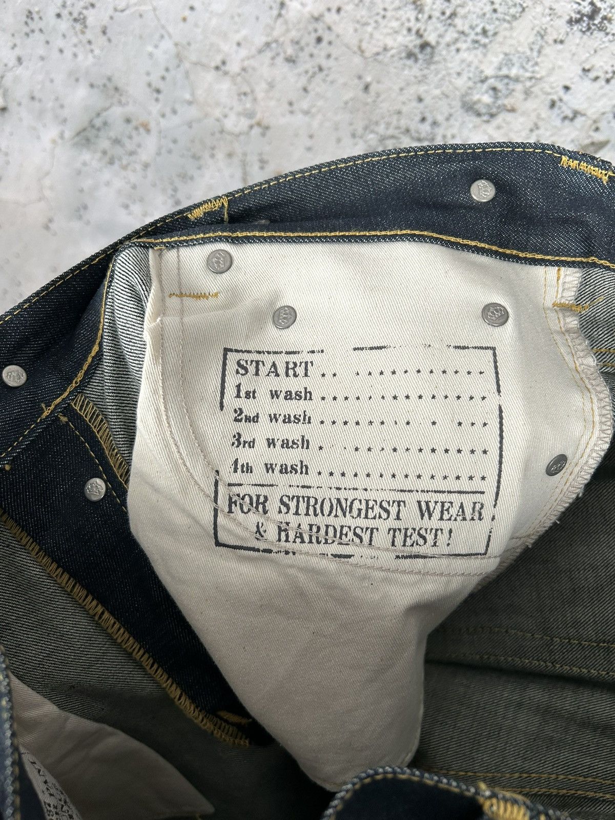 Japanese Brand Vintage Pike Brothers Selvedge Japanese Denim Roamer Pant Size US 34 / EU 50 - 11 Thumbnail