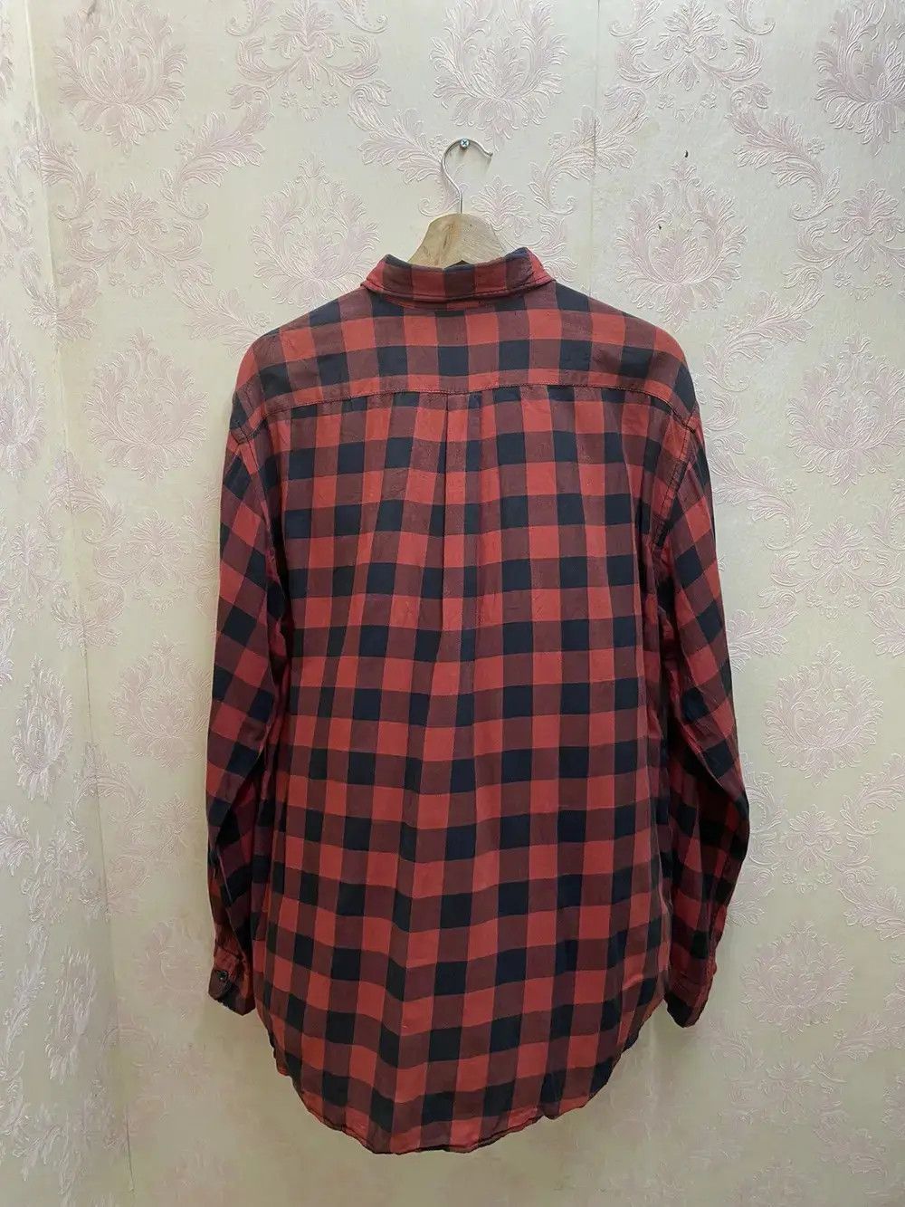 Vintage Japanese Brand University of Oxford Flannel Shirt Size US L / EU 52-54 / 3 - 8 Thumbnail