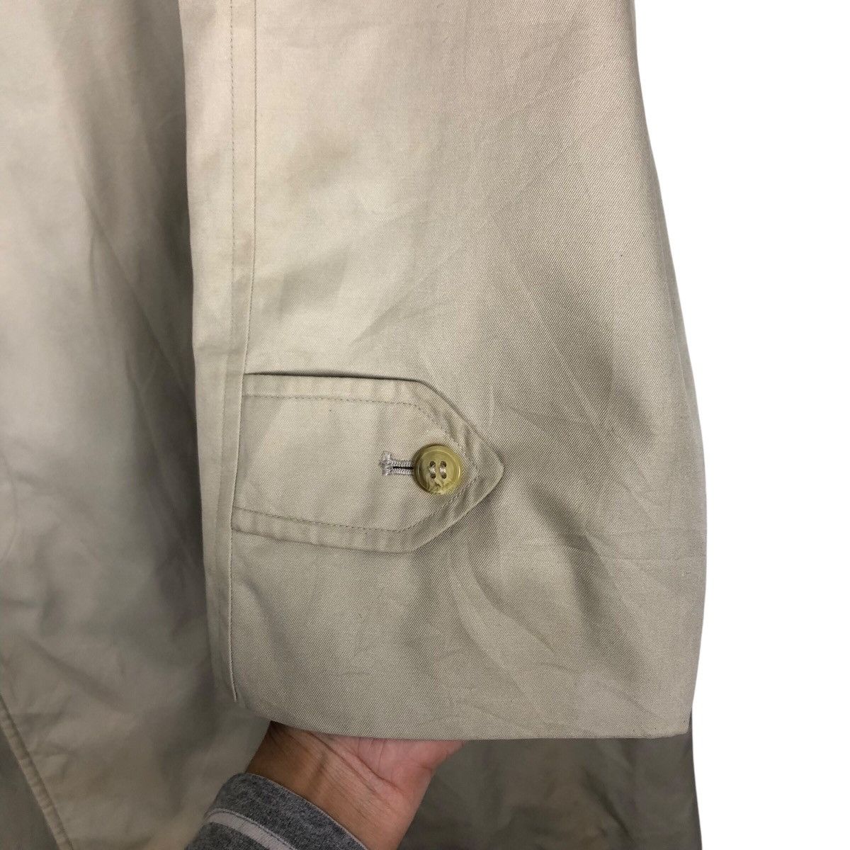 Burberry 📌Vintage Long Jacket Burberrys Nova Check Blanket Lining Size US M / EU 48-50 / 2 - 17 Thumbnail