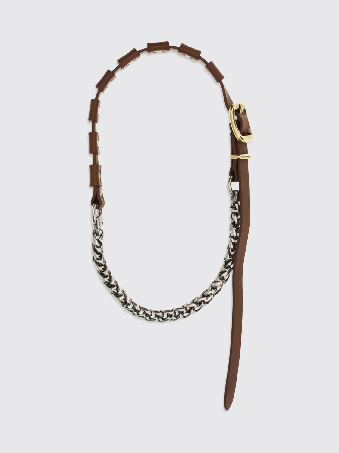 Miu Miu Miu Miu Jewel Woman Tobacco Size ONE SIZE - 1 Preview