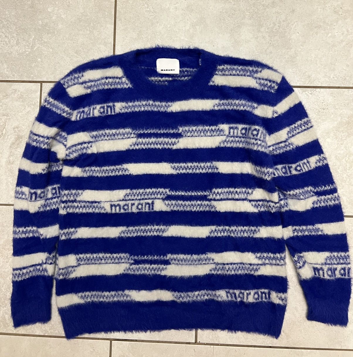 Isabel Marant Men’s Isabel Marant Logo Knit Sweater Size XL Size US XL / EU 56 / 4 - 1 Thumbnail