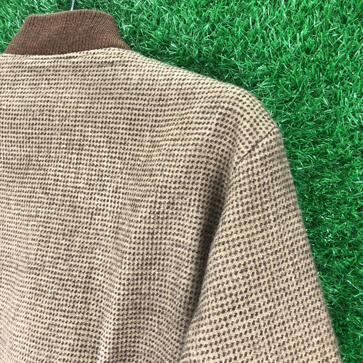 Japanese Brand Vintage 80's Wool Bomber Jacket Style Size US S / EU 44-46 / 1 - 5 Thumbnail