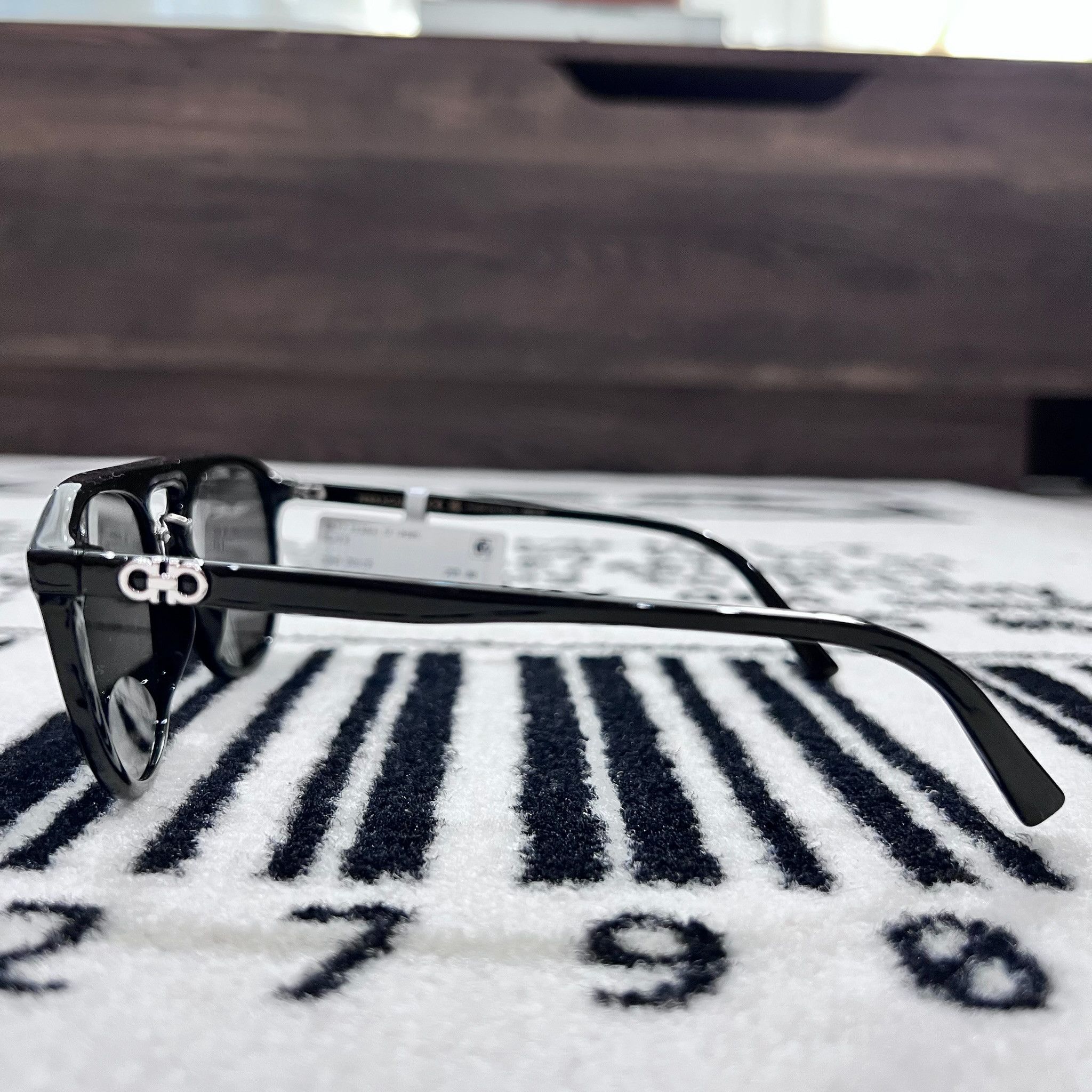 Salvatore Ferragamo Salvatore Ferragamo Double Gancini Full Frame Aviator Size ONE SIZE - 5 Thumbnail