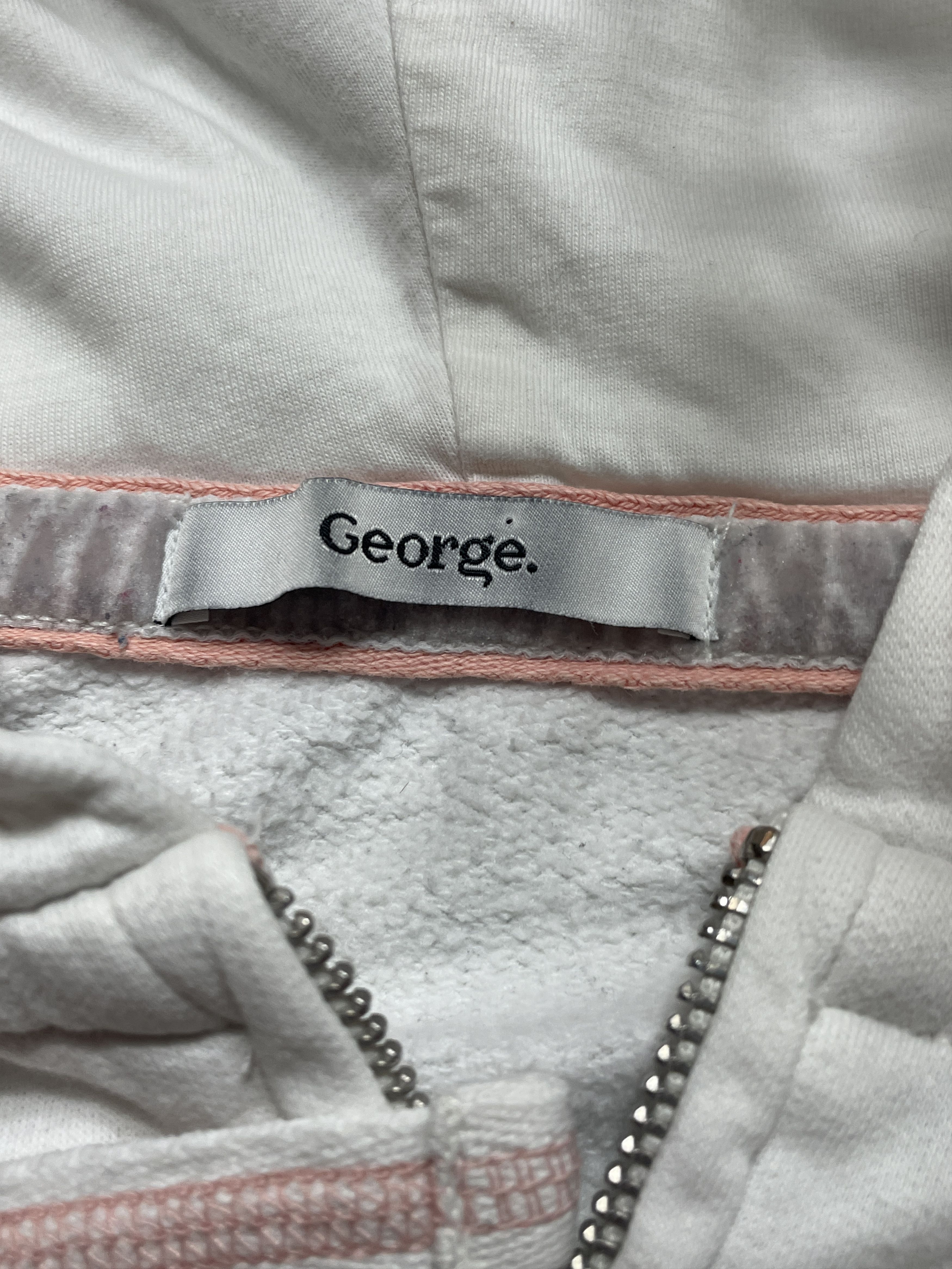 Vintage RARE! Vintage Y2K Hoodie Zip Spellout Boxy Fit Size XS / US 0-2 / IT 36-38 - 5 Thumbnail