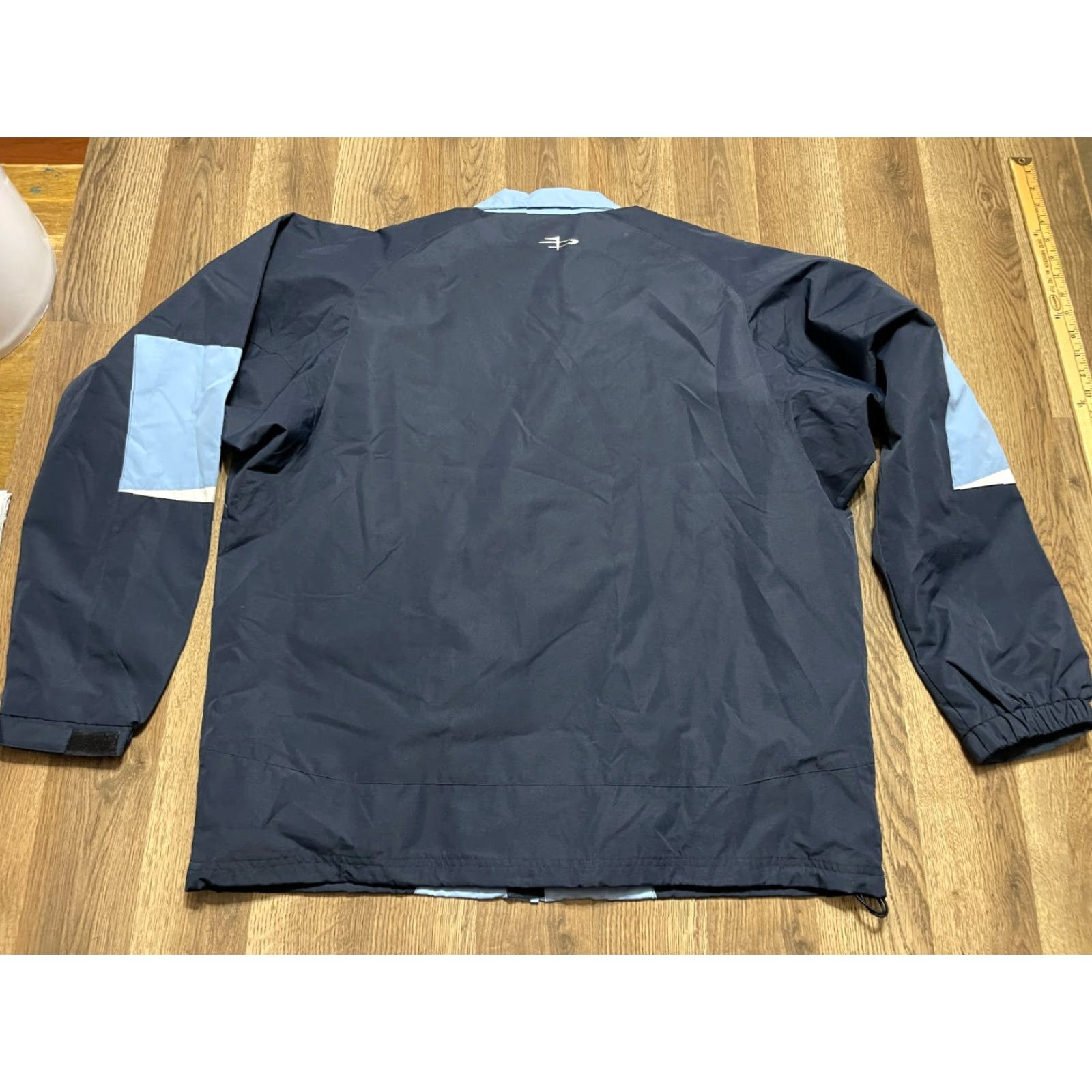 Vintage Page & Tuttle Jacket Men's Large Windbreaker Zip up Blue Regular Size L Mens Jacket Size US L / EU 52-54 / 3 - 2 Thumbnail