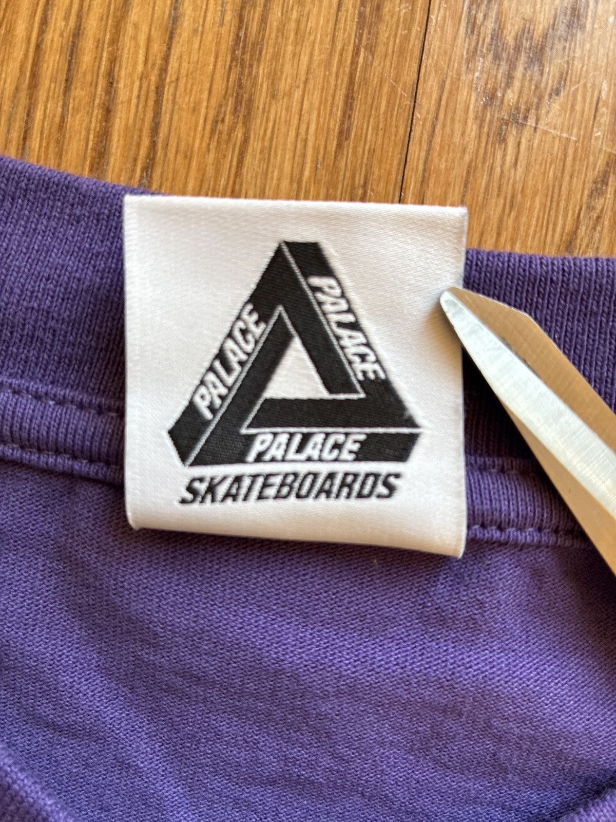 Palace Palace Border Logo Tee Sz XL Cotton 100% Size US XL / EU 56 / 4 - 4 Thumbnail
