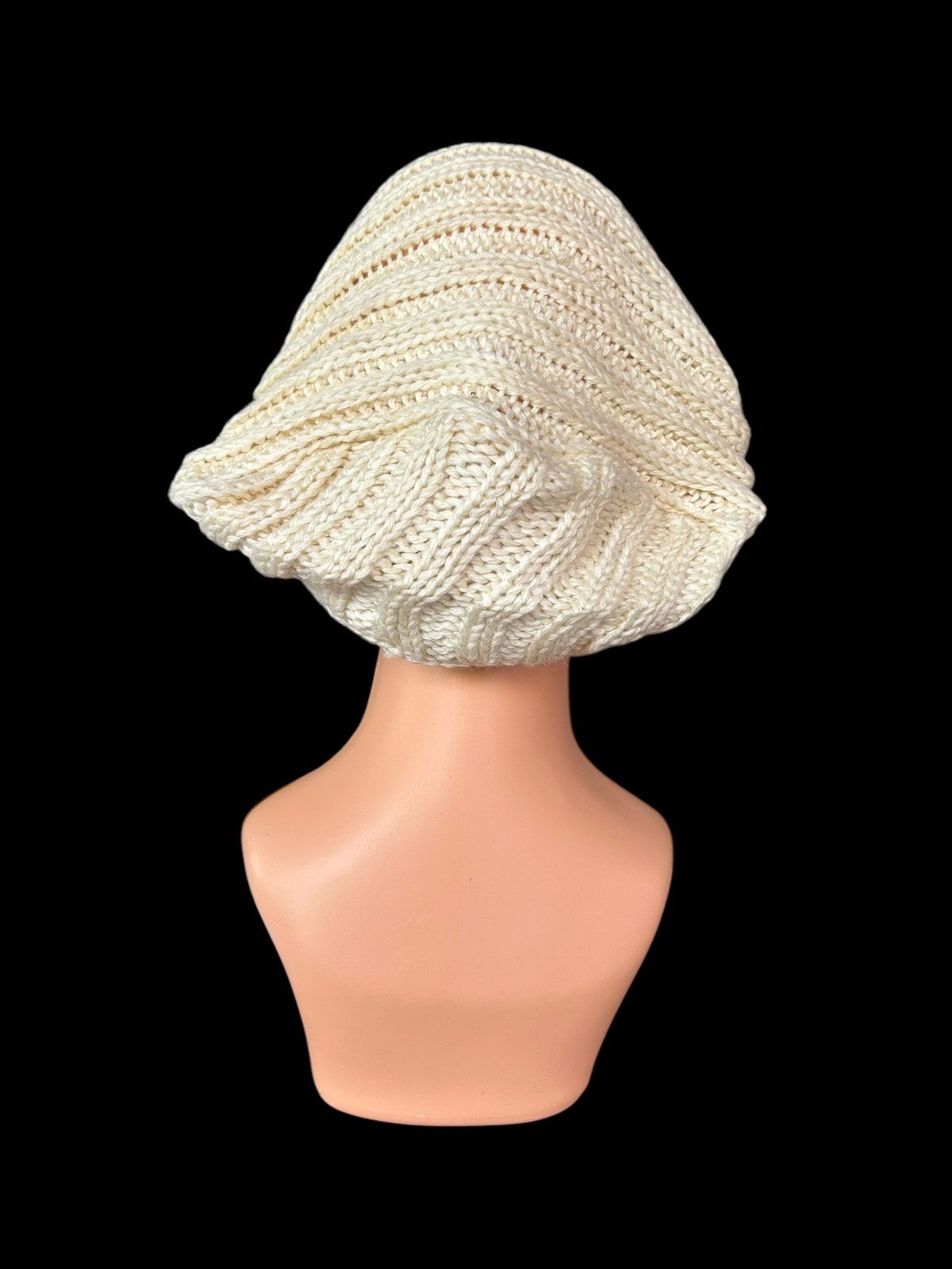 Japanese Brand × Kapital × Vintage Vtg Japanese Crochet Knitted Big Beanie Hats Size ONE SIZE - 5 Thumbnail