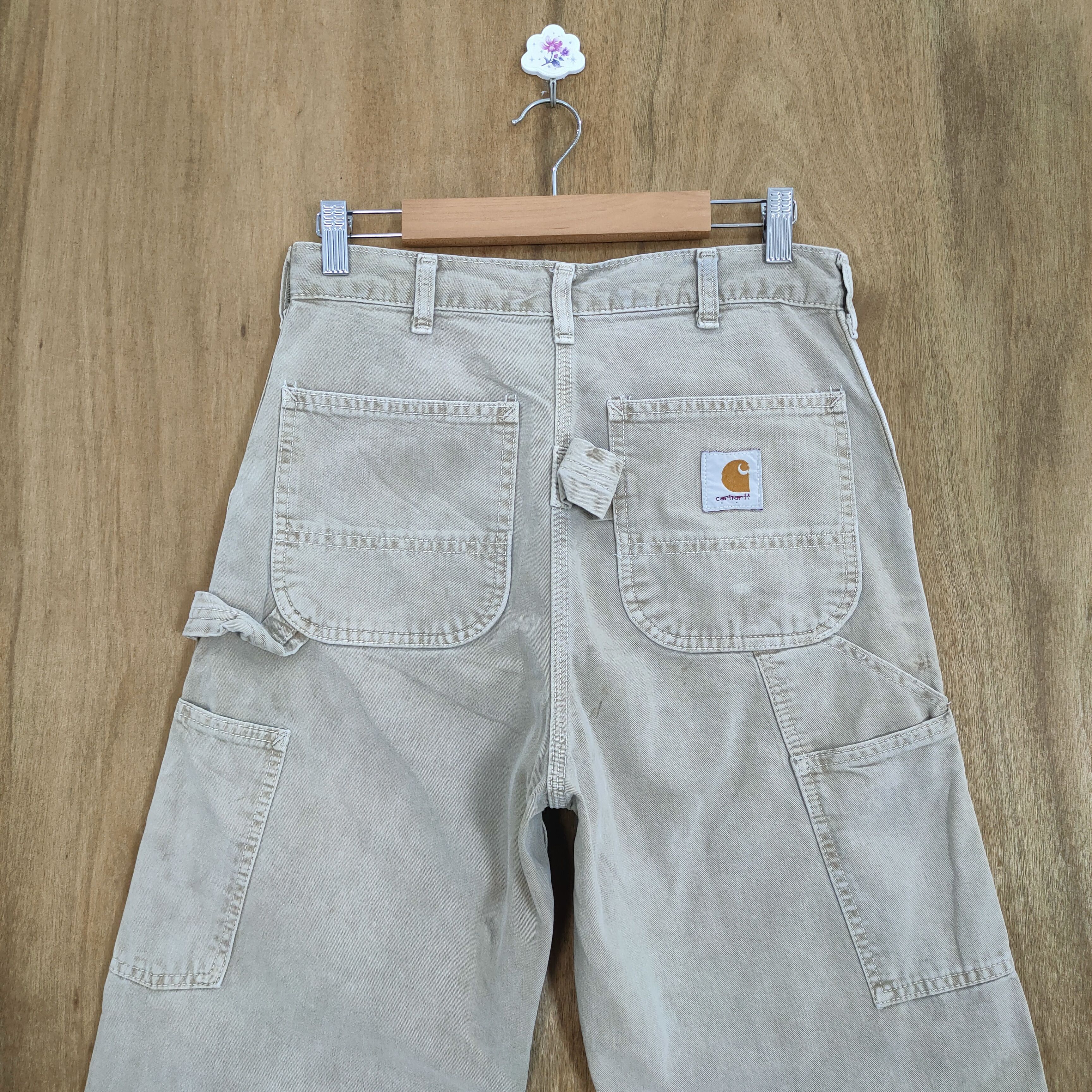Carhartt × Vintage CARHARTT FADED DISTRESSED CARGO PANTS Size US 29 - 9 Thumbnail