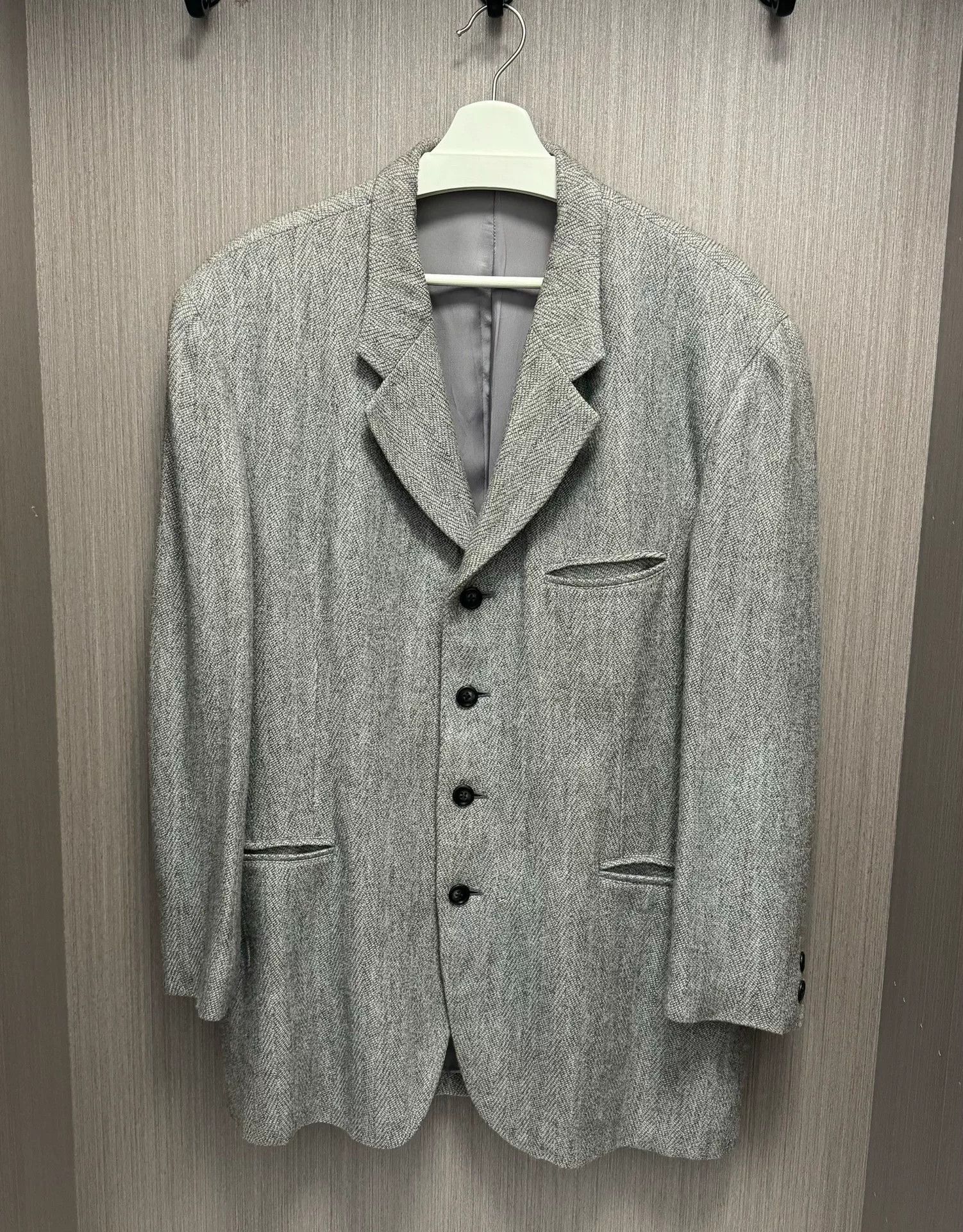 Y's for Men Yohji Yamamoto 94aw Herringbone Suit Size US M / EU 48-50 / 2 - 1 Thumbnail