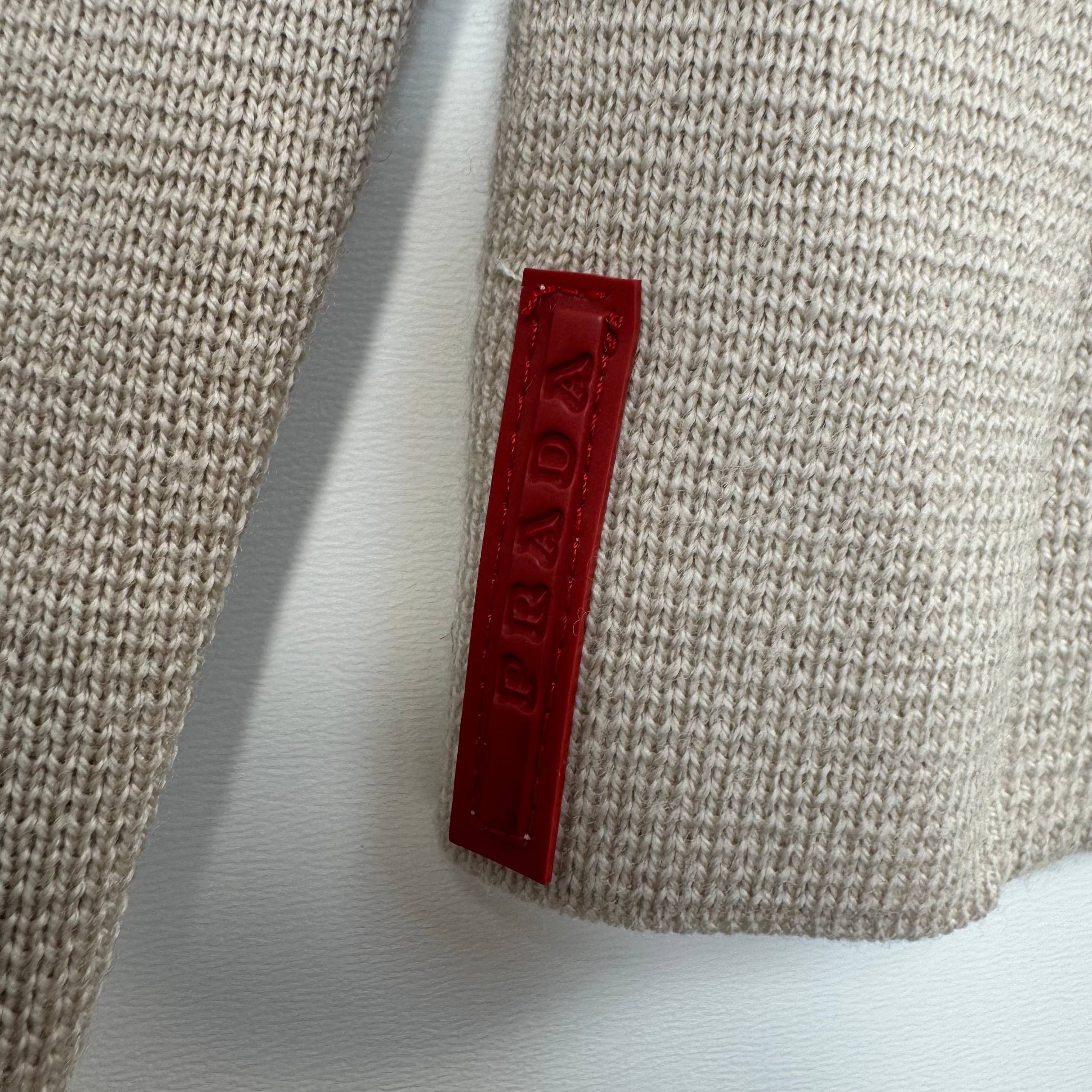 Prada Prada Sport Zip Jacket Beige Womens Size S Size S / US 4 / IT 40 - 5 Thumbnail