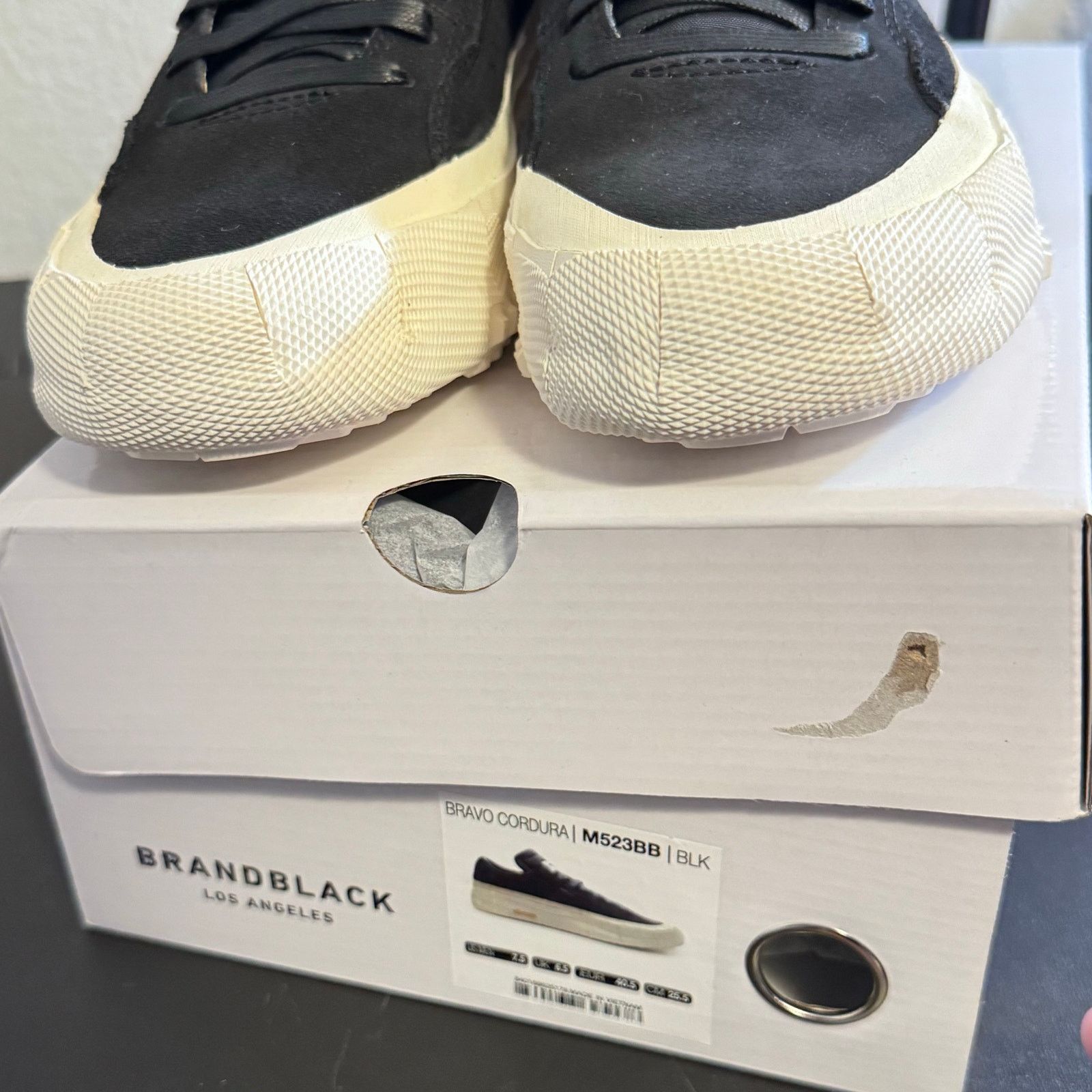 Brandblack •DS• BRANDBLACK Bravo Cordura Vibram® Sneaker • 7.5M /9W Size US 7.5 / EU 40-41 - 3 Thumbnail