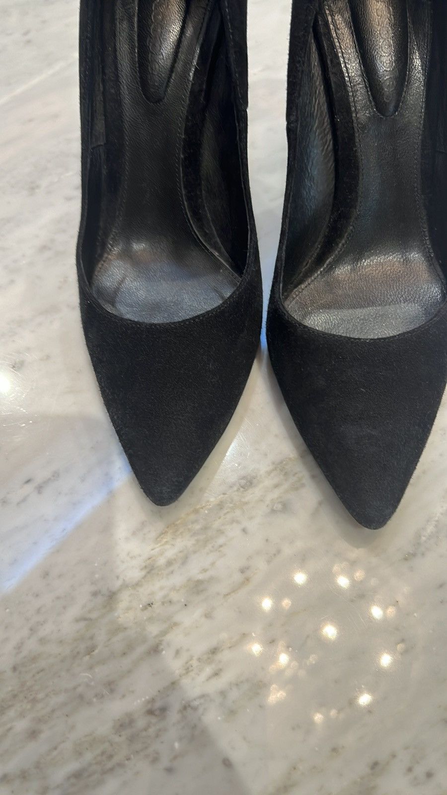 The Kooples Sued Black classic pumps Size US 6.5 / IT 36.5 - 8 Thumbnail