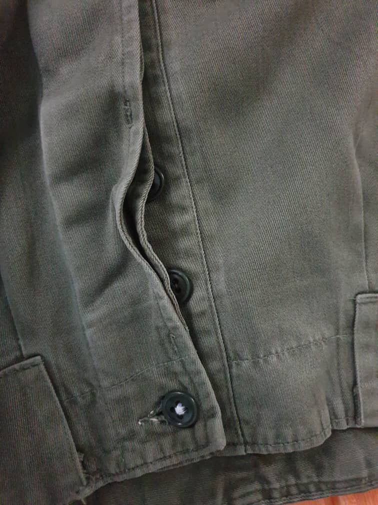 Japanese Brand Vintage Military green pant Size US 31 - 13 Thumbnail