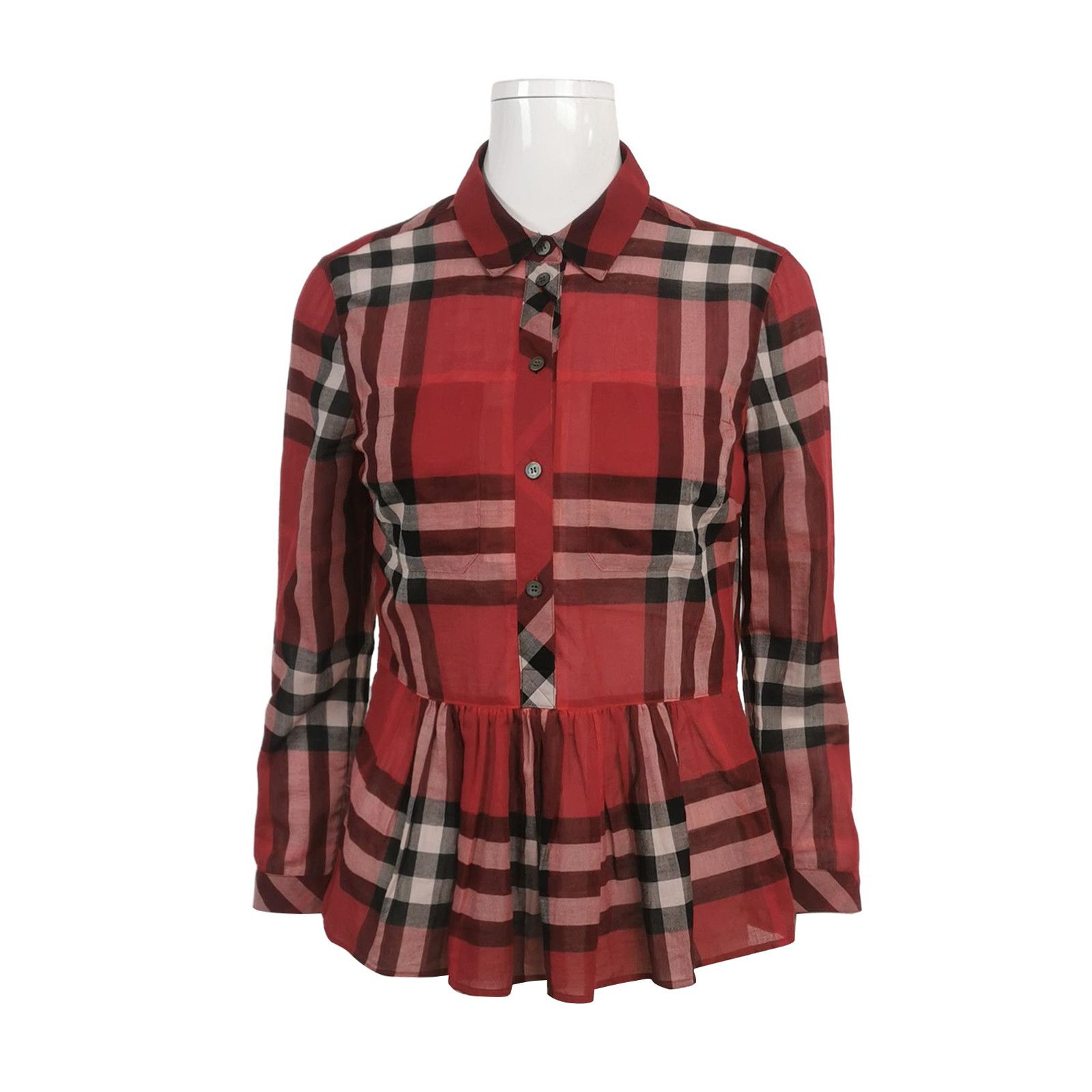 Burberry Burberry Women m Short Sleeve Shirts Size M / US 6-8 / IT 42-44 - 1 Thumbnail