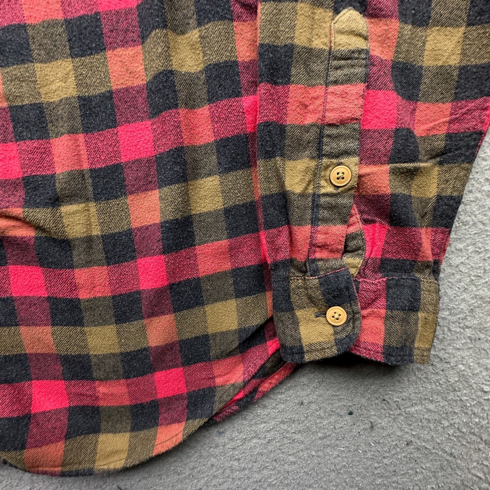 J.Crew J Crew Flannel Plaid Long Sleeve Button Up Shirt Men XL Red Size US XL / EU 56 / 4 - 9 Thumbnail