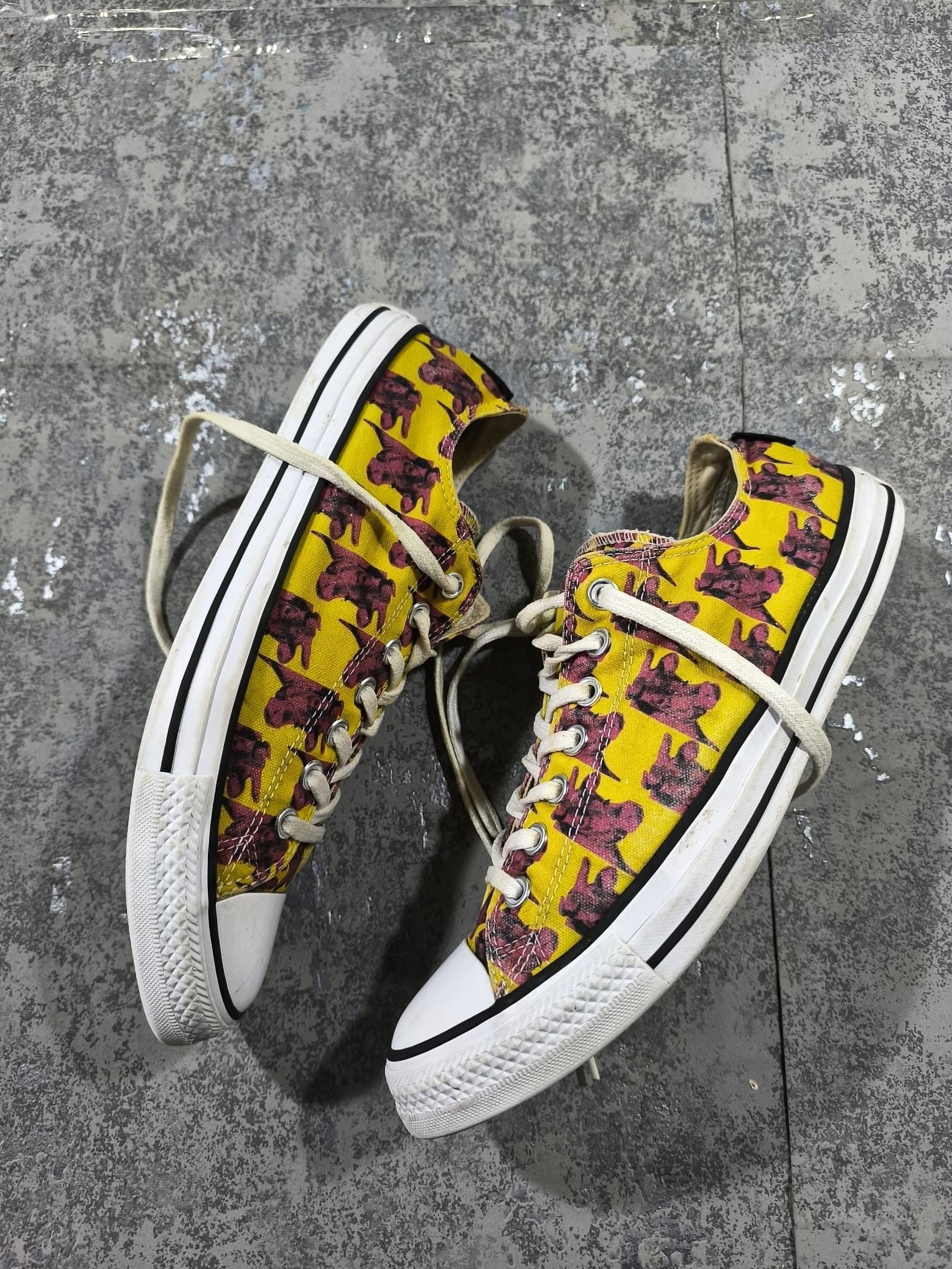 Andy Warhol rare andy warhol converse pop art sneakers Size US 11 / EU 44 - 4 Thumbnail