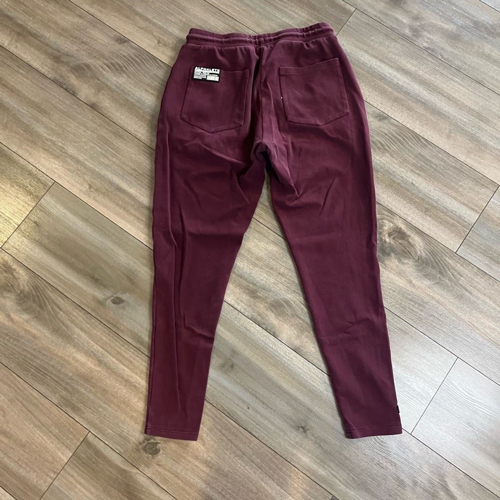 Lululemon Alphalete Burgundy Athletic Workout Joggers Men Medium Bin I Size US 32 / EU 48 - 5 Thumbnail