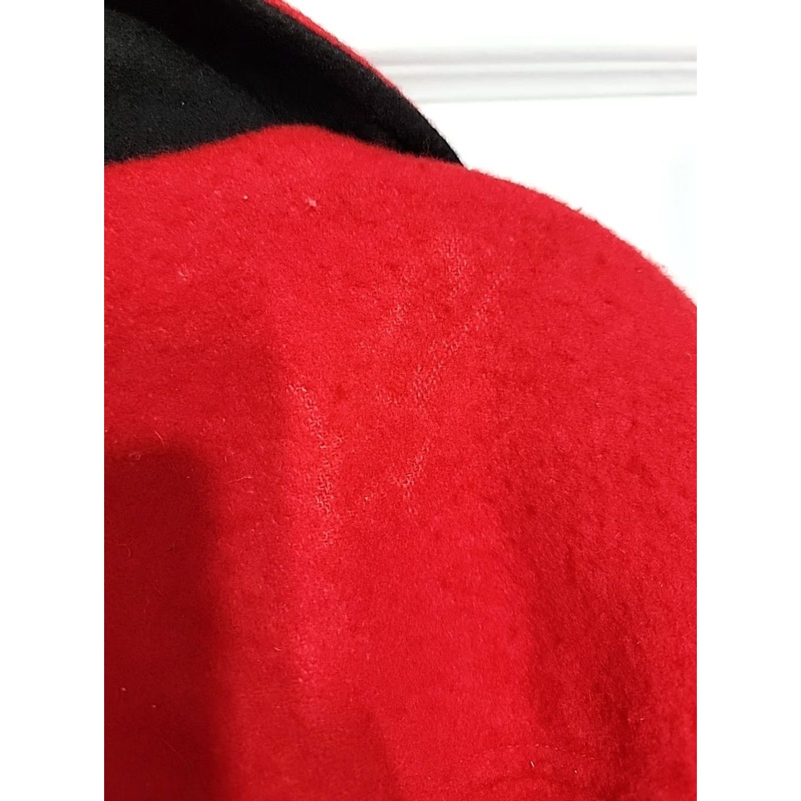 Marlboro VINTAGE Marlboro Jacket Men L Red/Black Reversible Wool Full Zip Collared Pocketed 90s USA Men's L Size US L / EU 52-54 / 3 - 7 Thumbnail