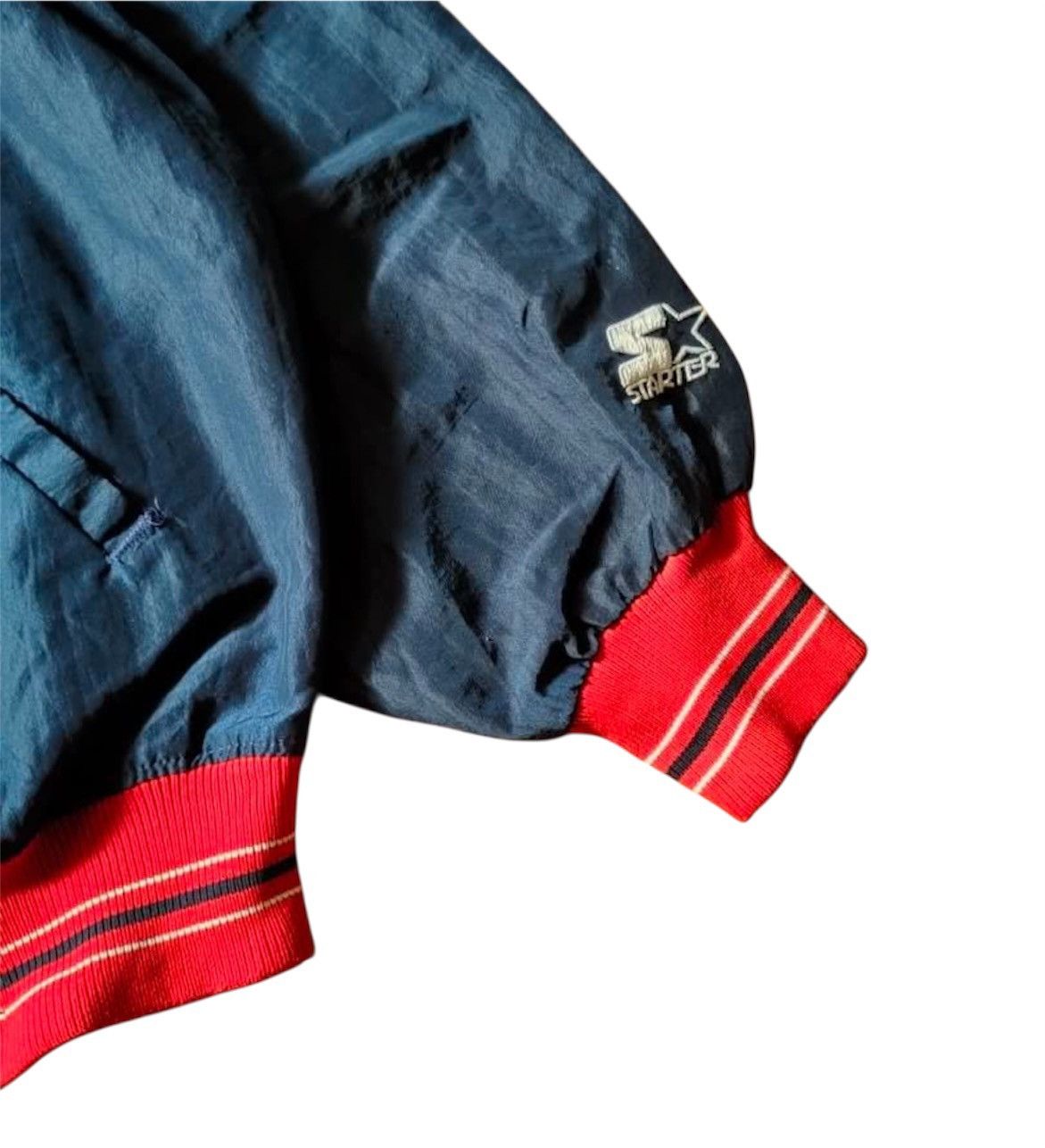 Starter × Vintage VTG 90s Starter Indian Halfzip Size US L / EU 52-54 / 3 - 2 Thumbnail