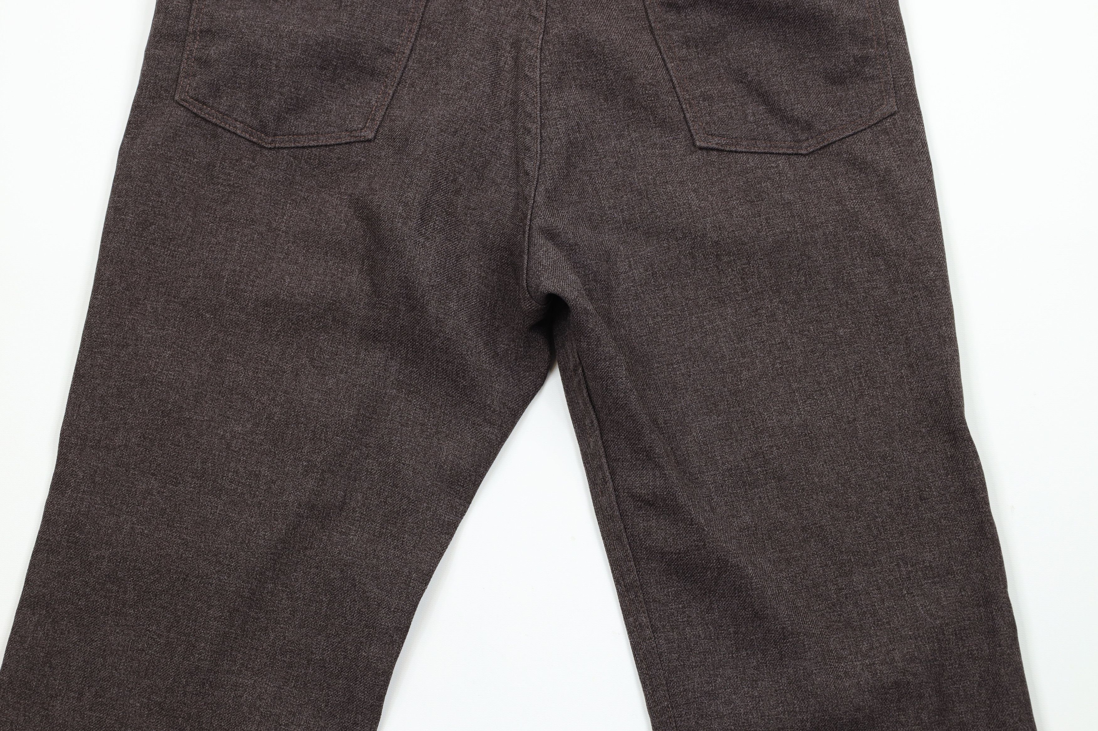 Vintage × Wrangler Vinage 70s Wrangler Flared Wide Leg Chino Pants Purple USA Size US 34 / EU 50 - 10 Thumbnail