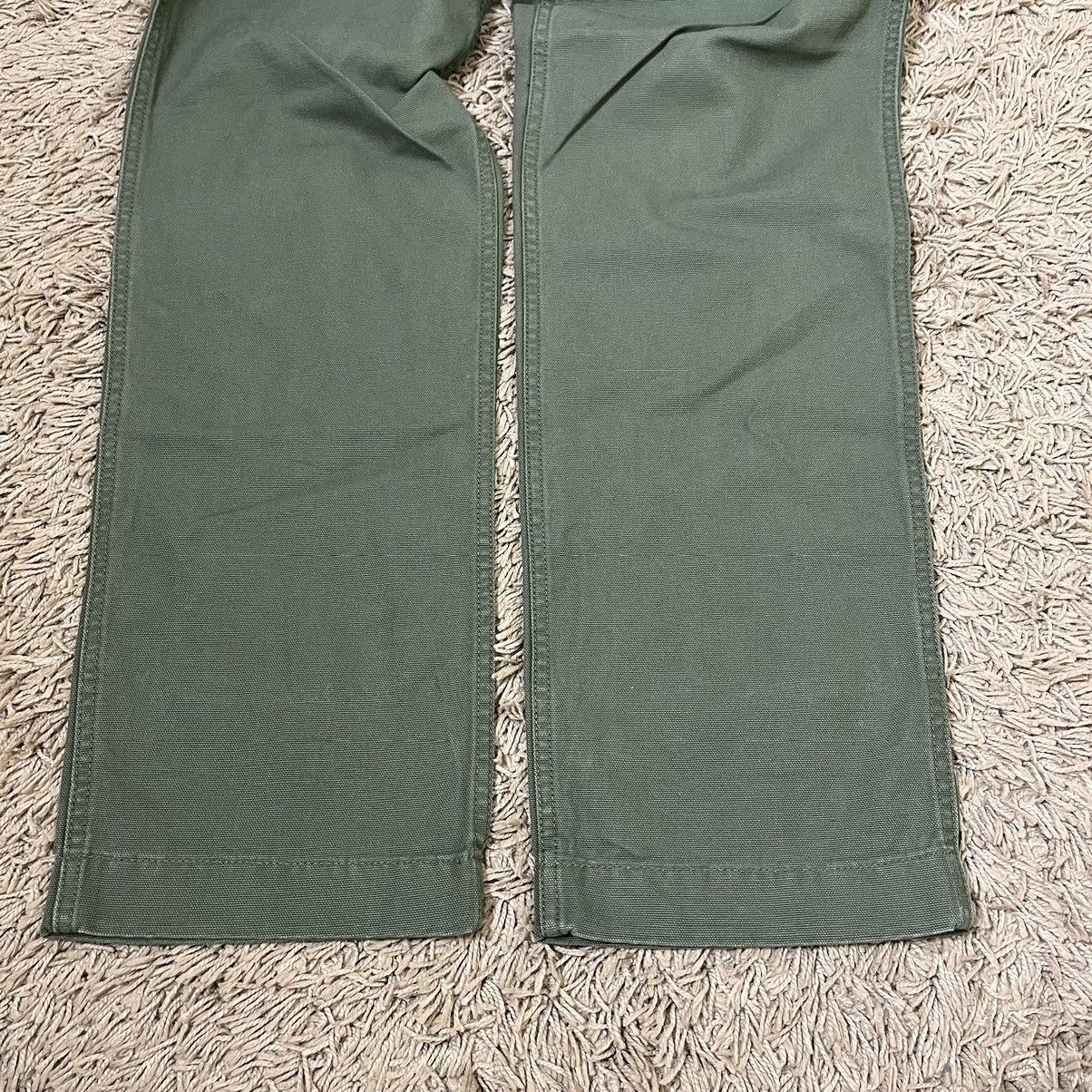 Nigel Cabourn Lybro by Nigel Cabourn Army Green Pleated Pants Size US 30 / EU 46 - 16 Thumbnail