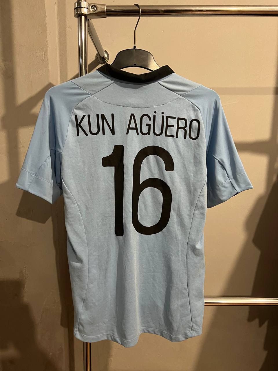 Umbro 2012/13 MANCHESTER CITY #16 AGUERO HOME SOCCER JERSEY SHIRT Size US M / EU 48-50 / 2 - 4 Thumbnail