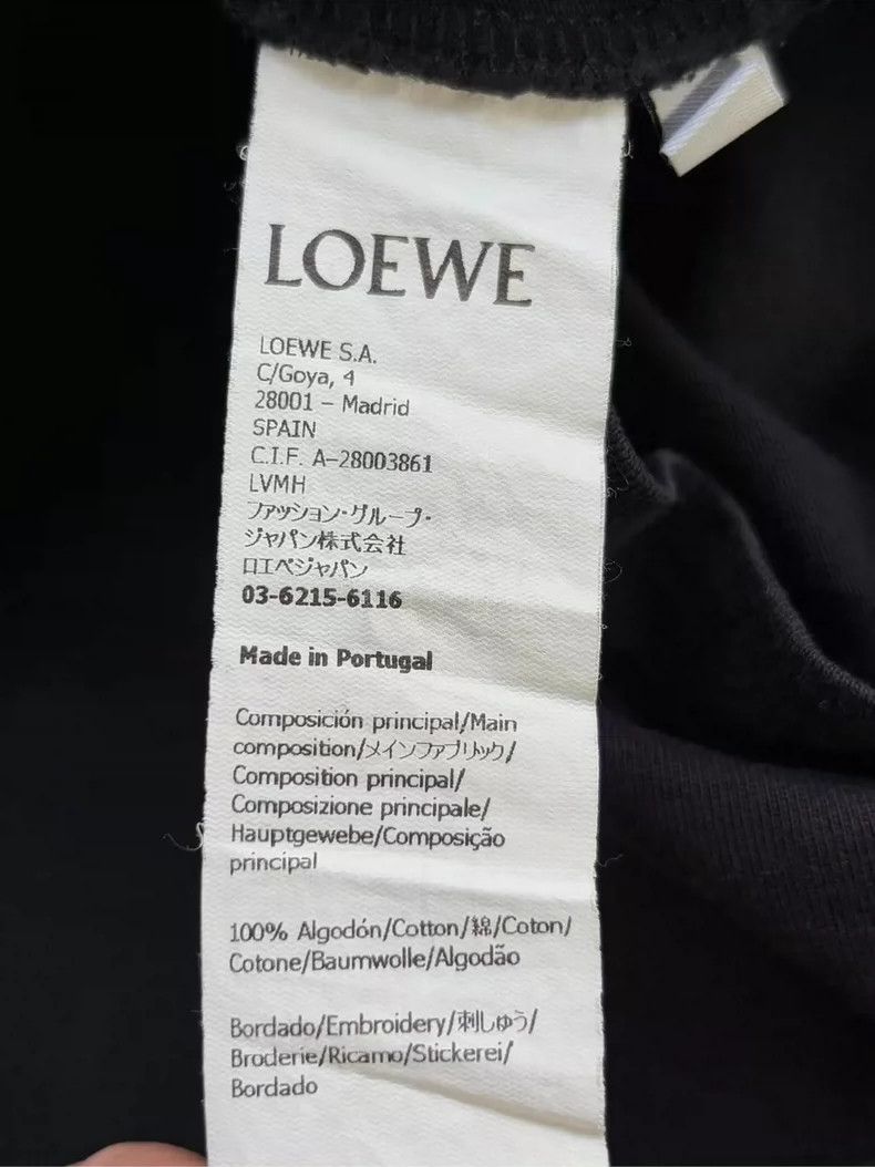 Loewe LOEWE Classic embroidered logo short sleeve Size XL / US 12-14 / IT 48-50 - 4 Thumbnail