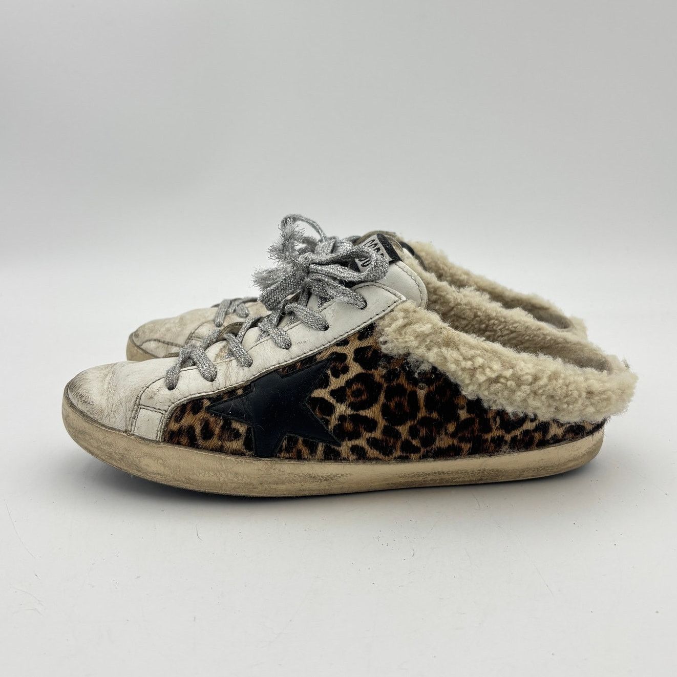 Golden Goose Golden Goose Superstar Sabot Slides Shearling Lined 37 Size US 7 / IT 37 - 5 Thumbnail