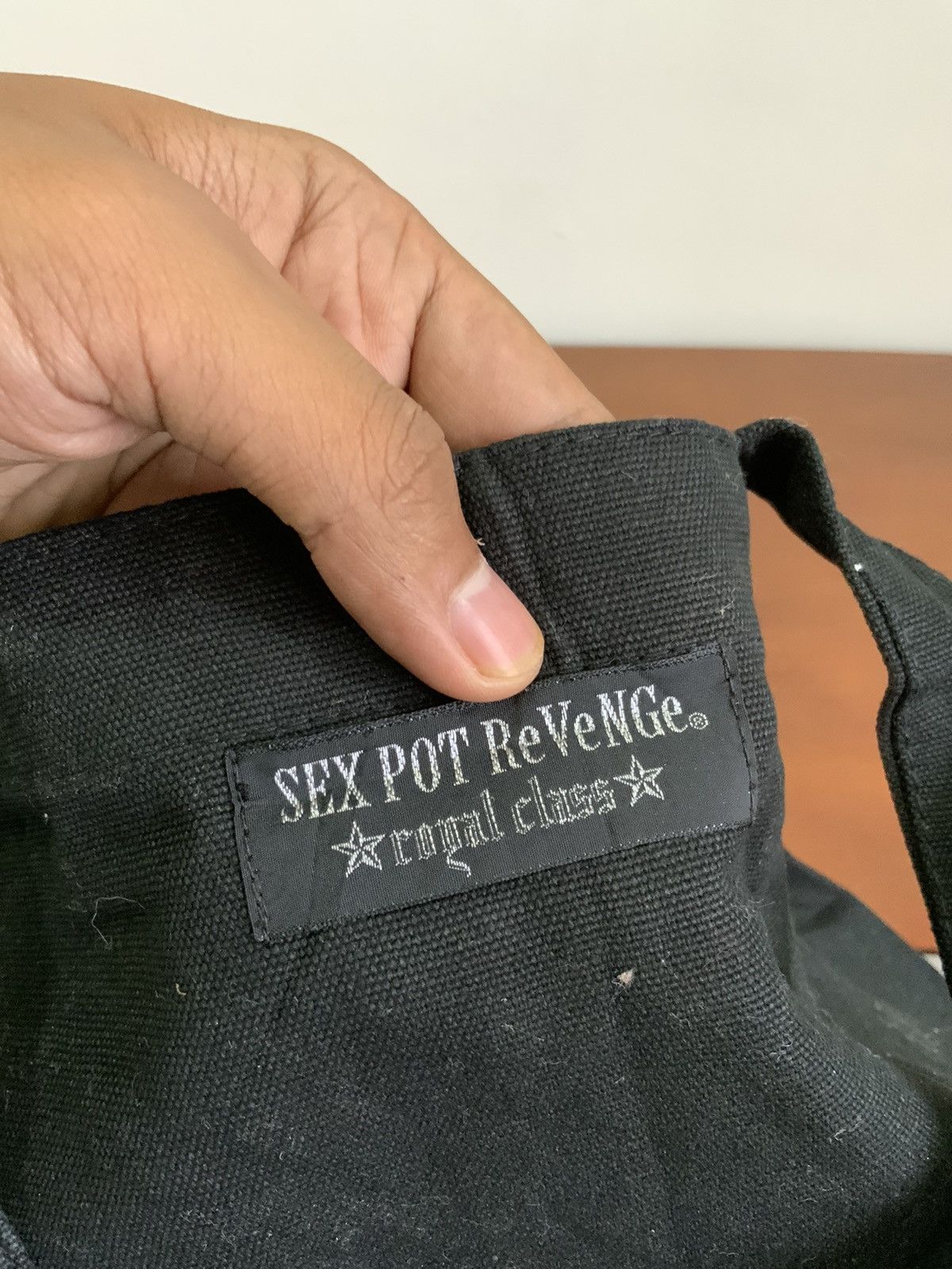 Unsound Rags Sex Pot Revenge Destruction and Hate Big Logo Tote Bag Size ONE SIZE - 7 Thumbnail