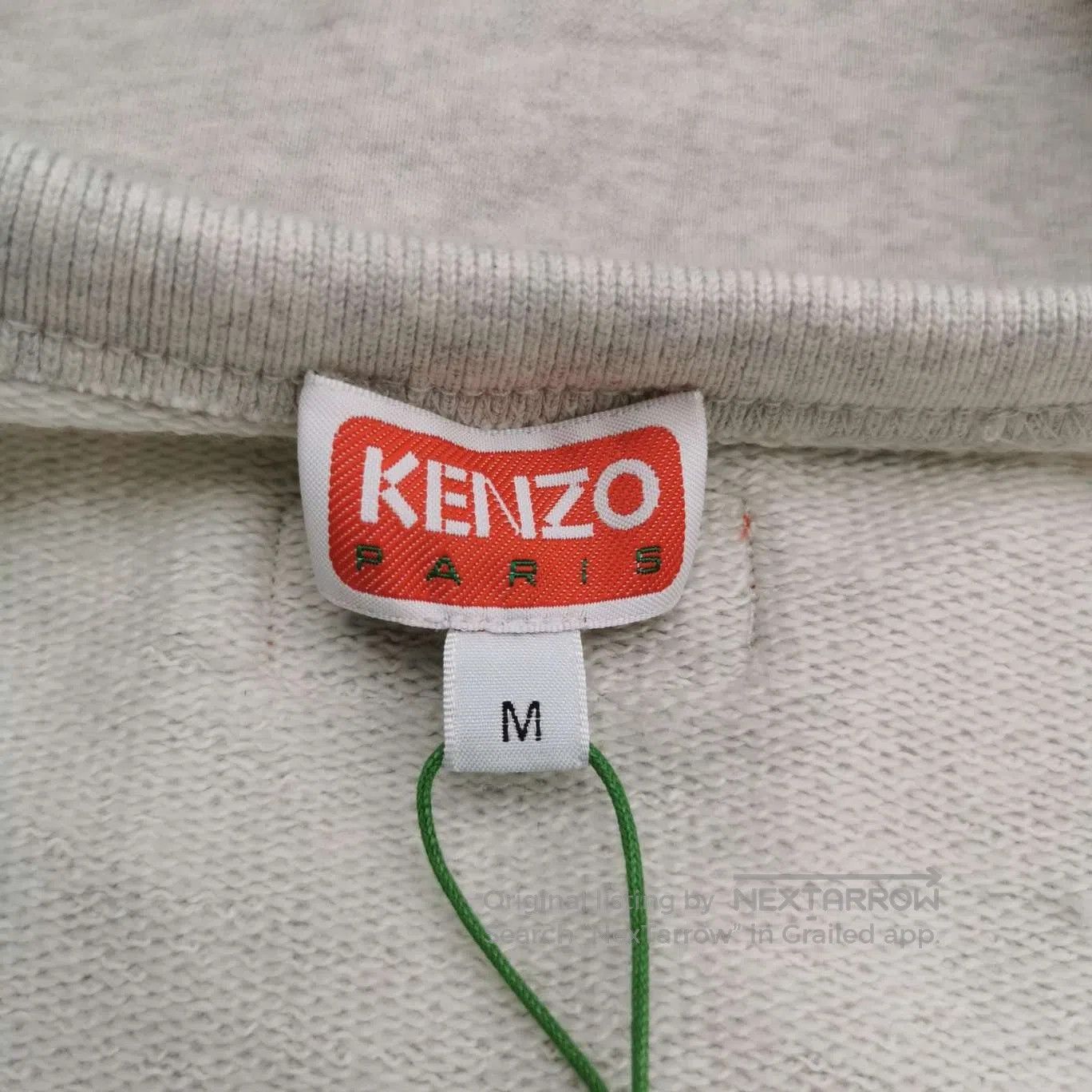Kenzo Kenzo Paris Tiger Logo Cotton Sweatshirt M. Size US M / EU 48-50 / 2 - 1 Thumbnail