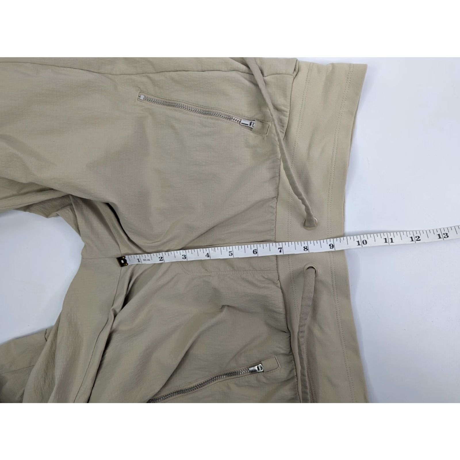 Athleta Athleta Jogger Pant - Trekkie - Women - Size 6 - Beige - Nylon Blend - Drawstring - Activewear Jogger - Regular - Tapered - 405726 - Women’s Size 28" / US 6 / IT 42 - 7 Thumbnail